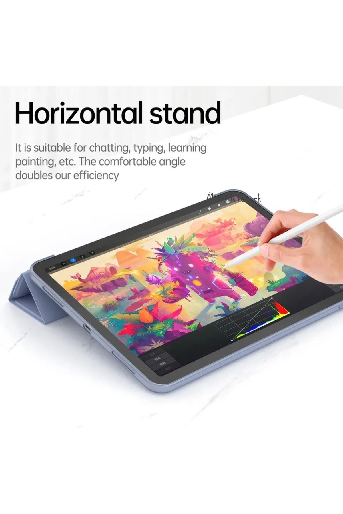 Huawei Matepad 11.5 / Air 11.5 Inç /11.5S Tablet Kılıf Katlanır Kalemlikli Standlı Akıllı Kapak