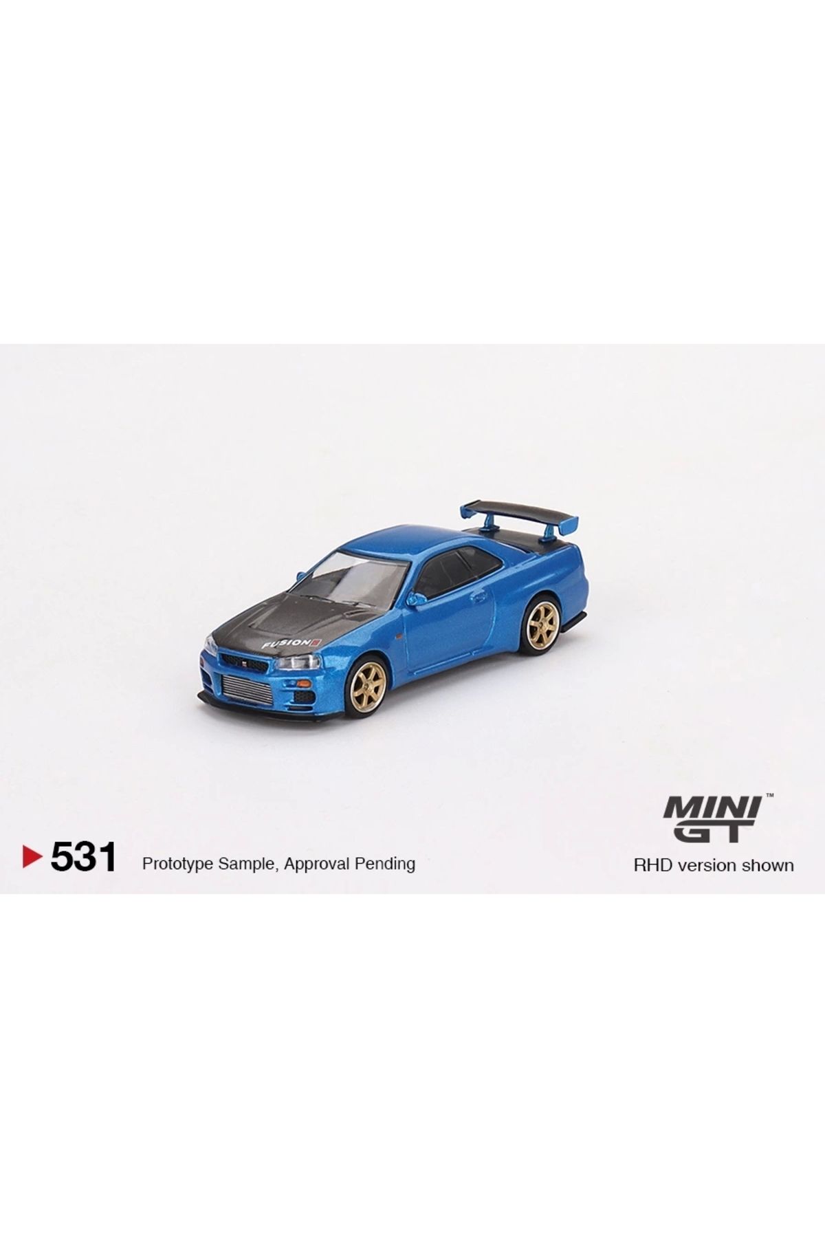 mini gt Nissan Skyline Gt-r(R34) Top Secret B...