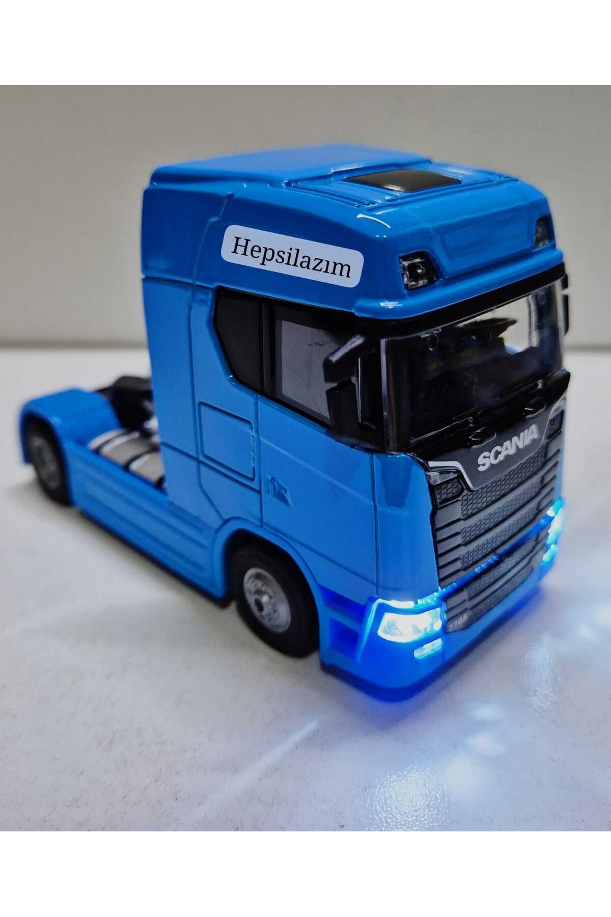 Scania Kafa Oyuncak Tır V8 R730 Taşıyıcı Scania Kupa S-770 Model Diecast 12 Cm Maket Koleksiyon