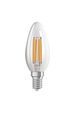 LED FLAMENT DİM 4.5W SARI IŞIK E14 Image 0