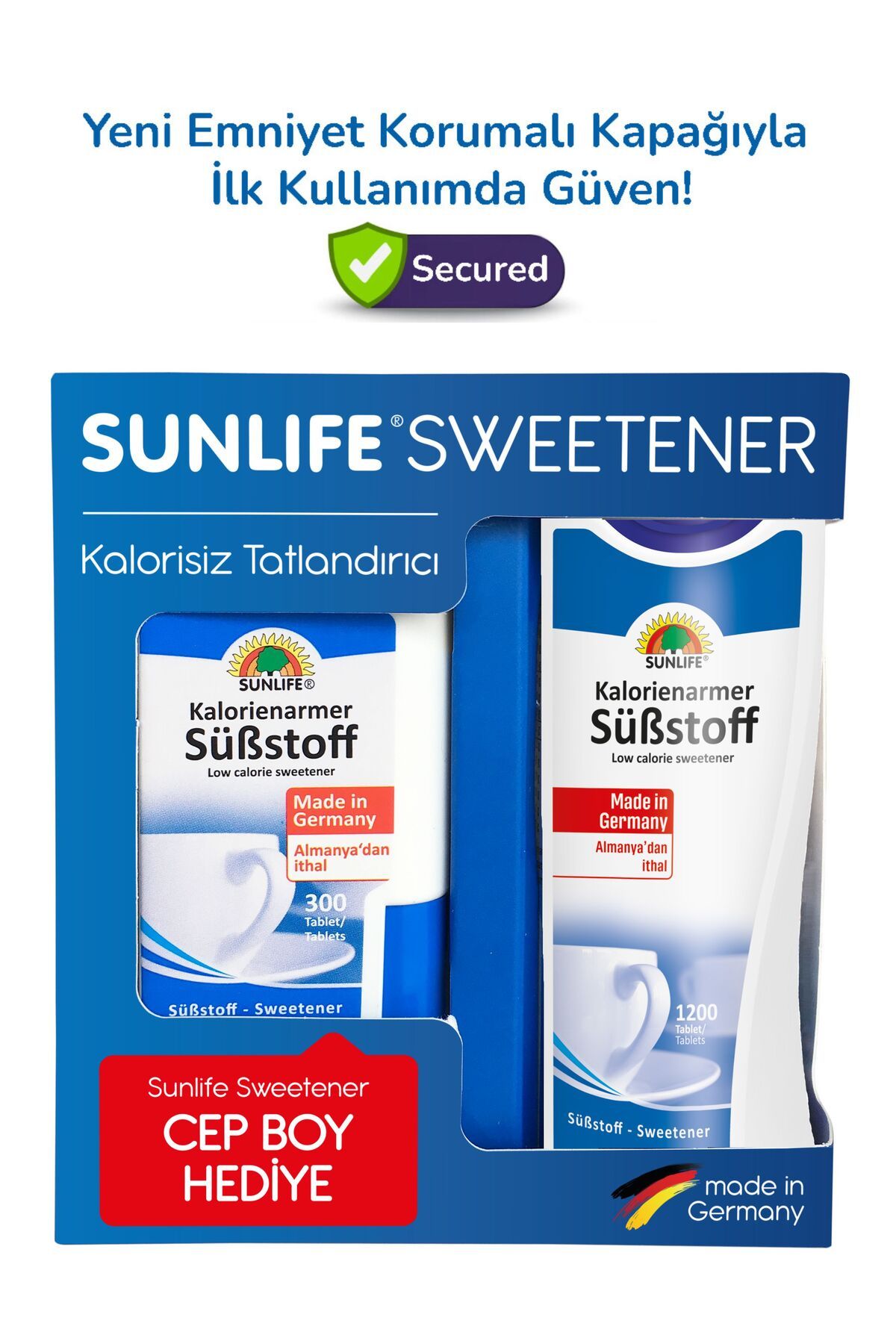 Sunlife Sweetener 1200 Tablet300 Tablet Hediy...