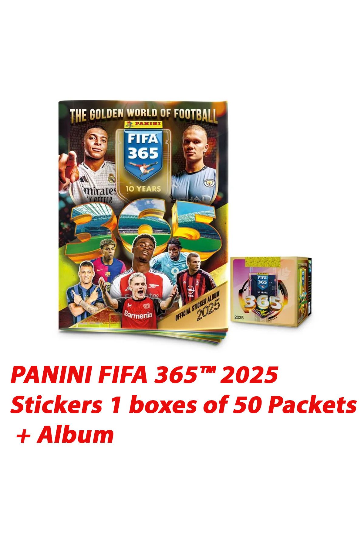 Panini Fifa 365™ Stickers2025 Box of 50 Packe...