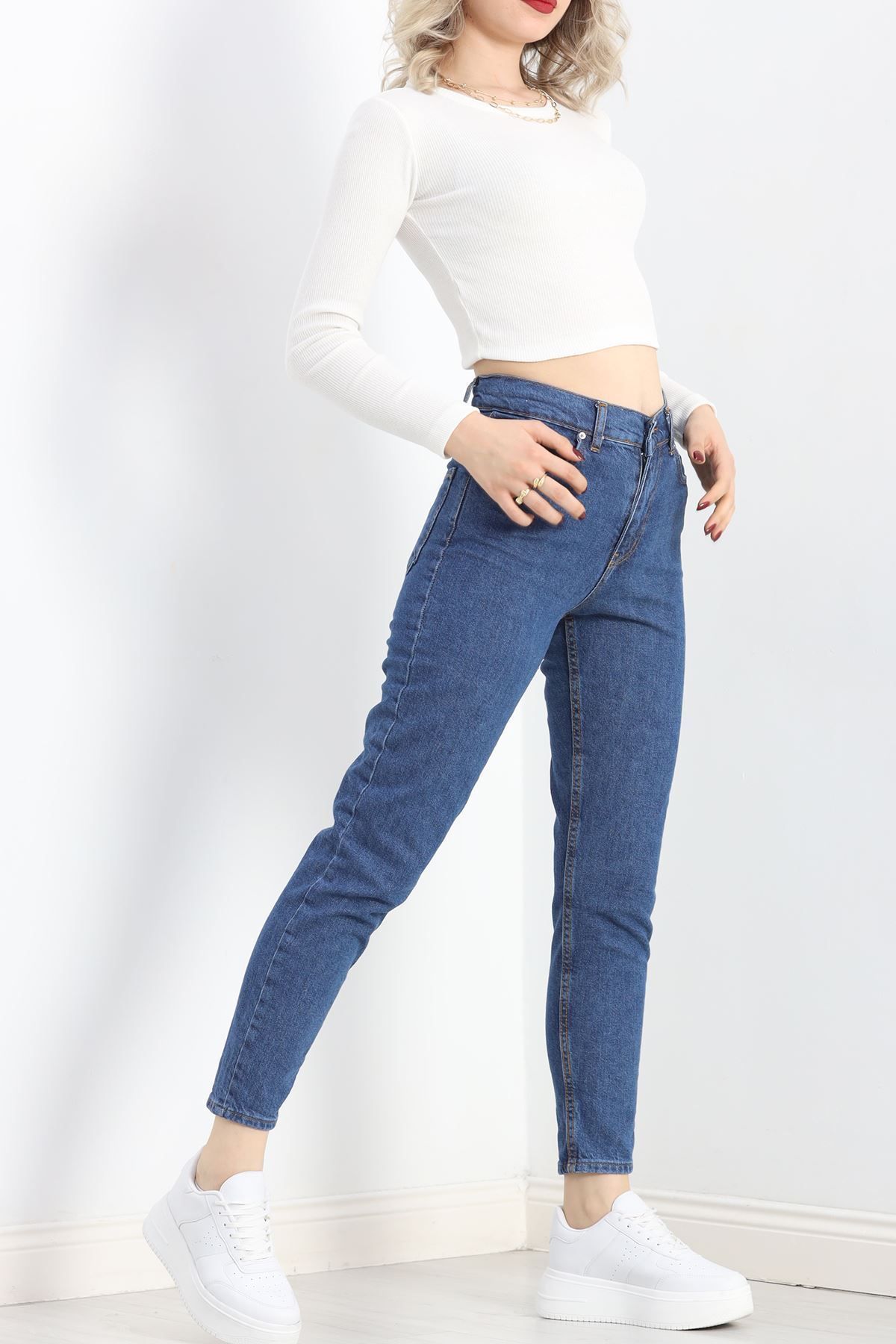 Mom Boyfriend Jeans Mavi1 - 20432.1778.