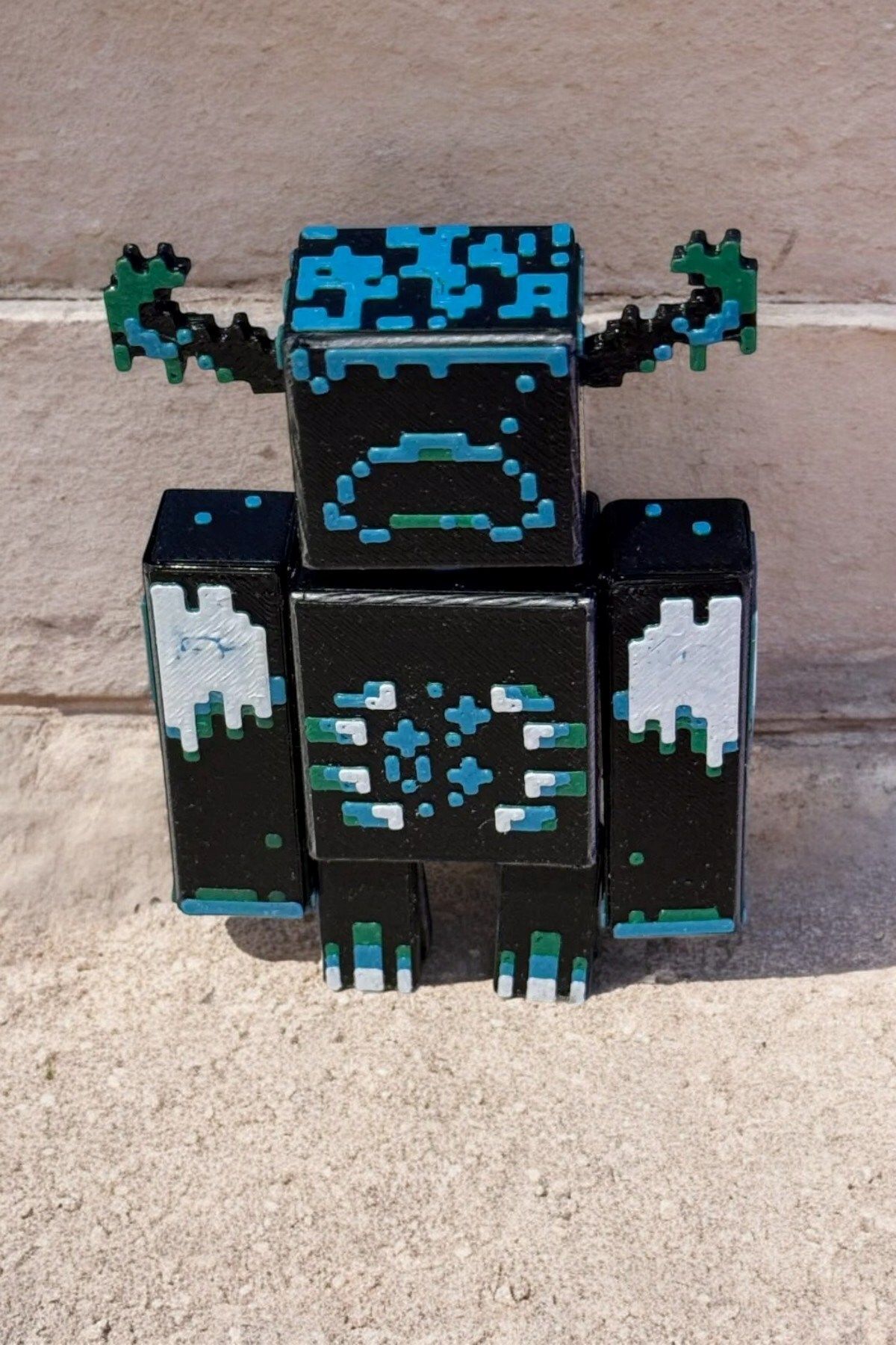 Minecraft Deep Dark Warden Figür Oyuncak