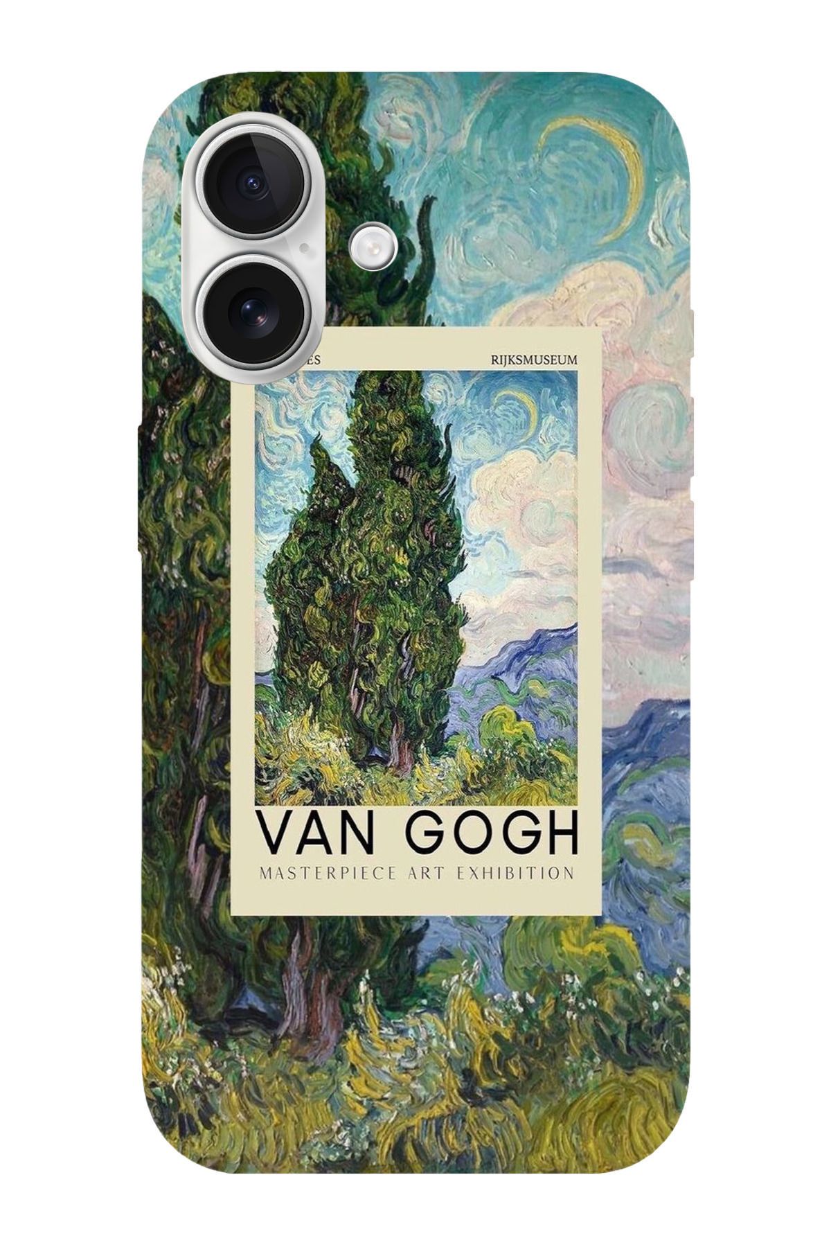 Elorakılıf Iphone 16 UyumluVan Gogh Tasarımlı...