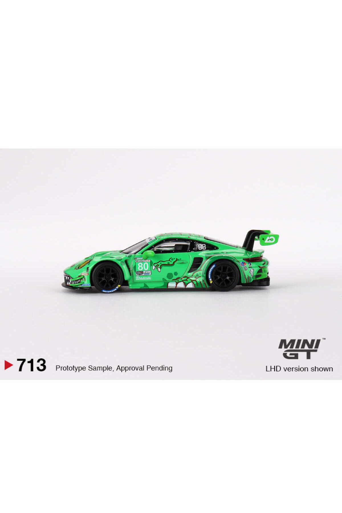 mini gt 1/64 Porsche 911 GT3R #80 GTD AO Raci...