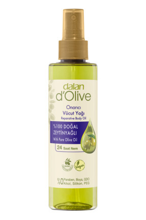 D'olive %100 Zeytinyağlı Onarıcı Vücut Yağı 200 ml Image 0
