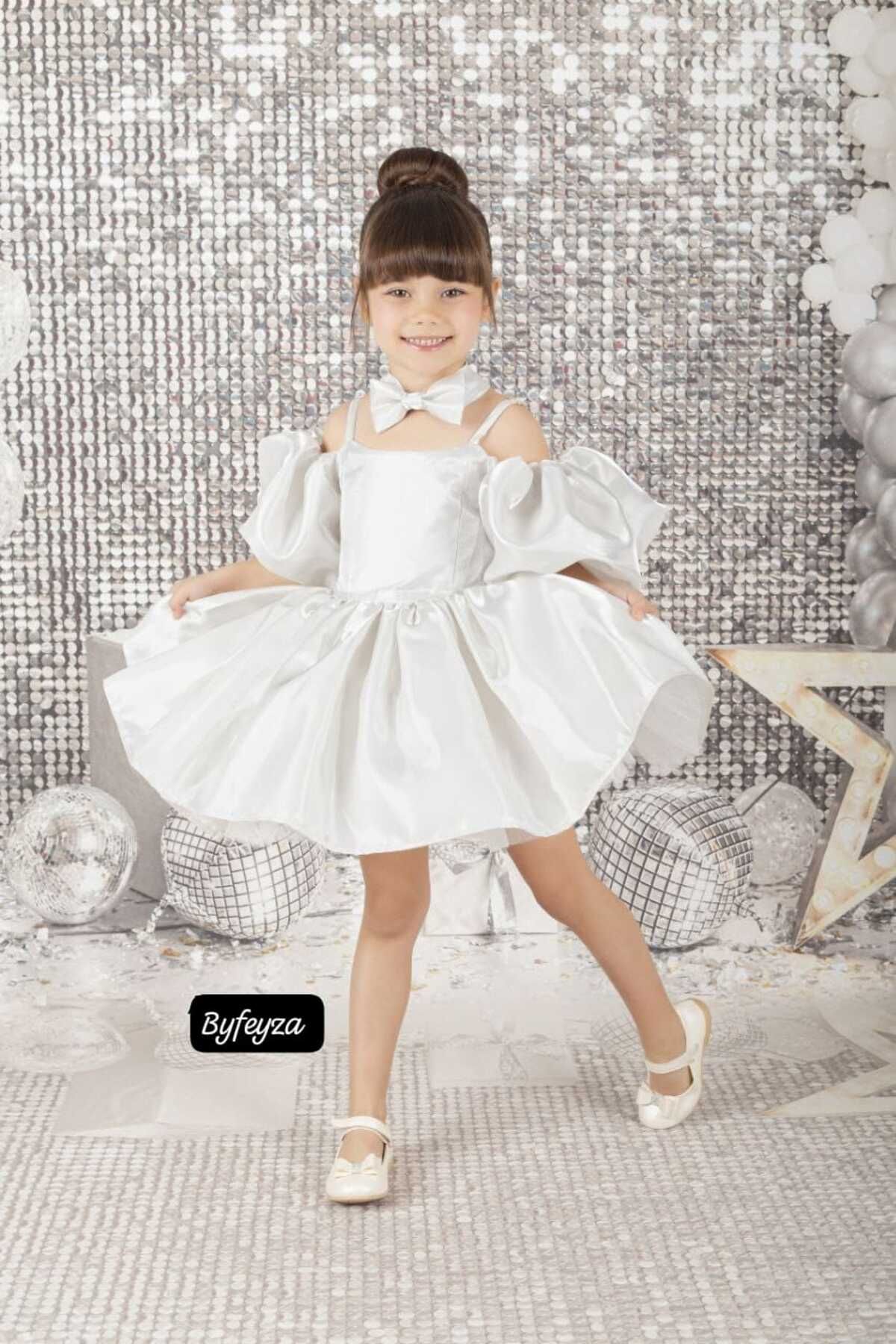 By Feyza Kids Collection KızÇocuk Balon Kol A...