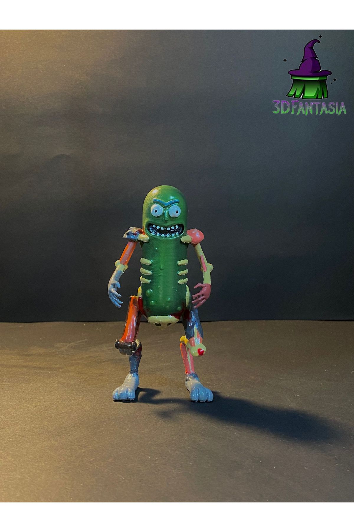 EOCRAFT Pickle rick, Turşurick figür 14cm, Ri...