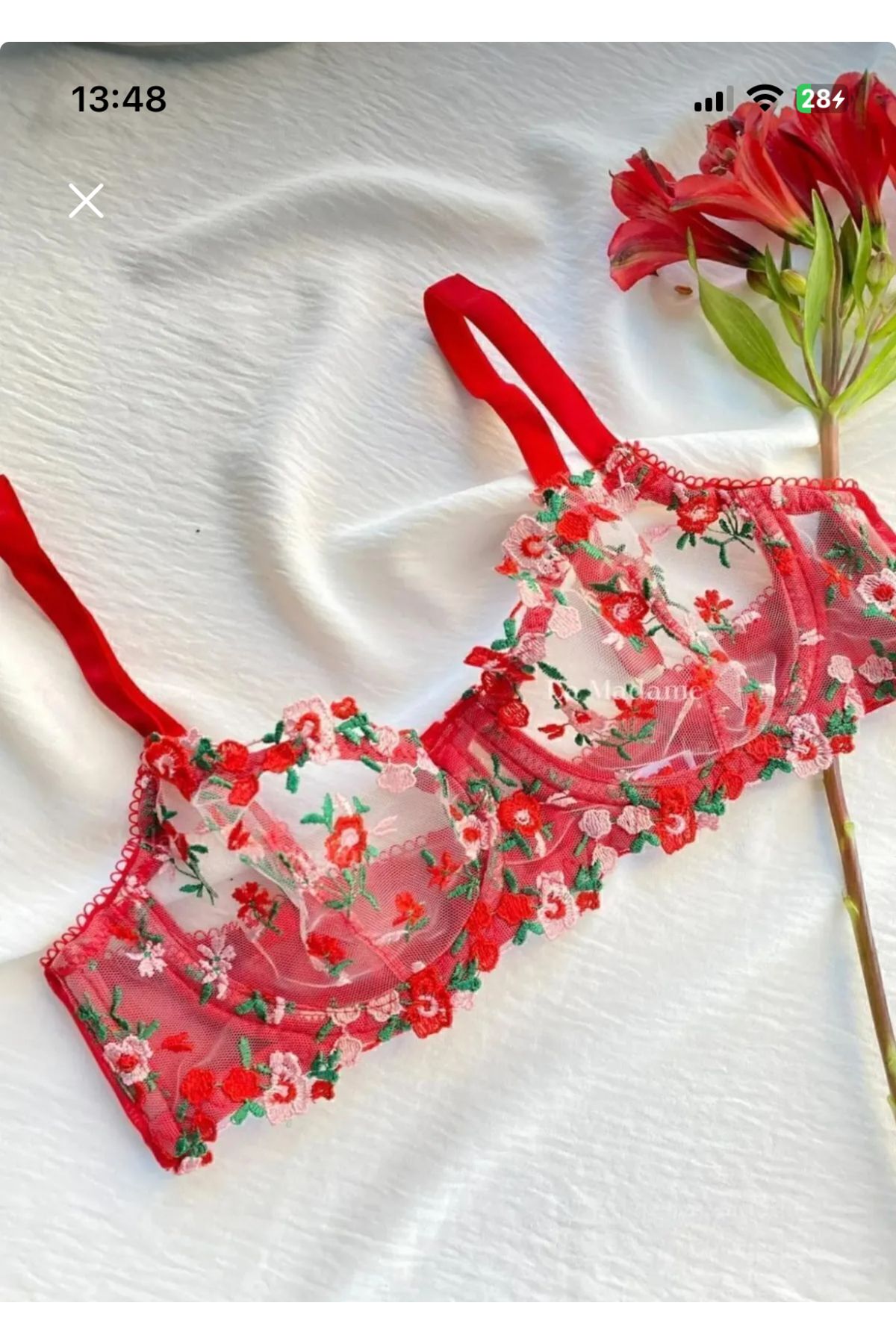 Bralet Dantelli Takım Sütyen & Tanga