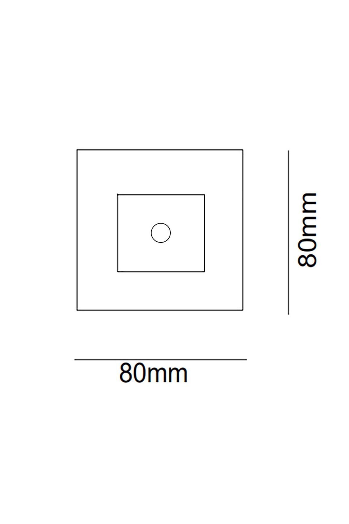 Merdiven*sensörlü* Yeni* Duvar Led Aplik 8cm