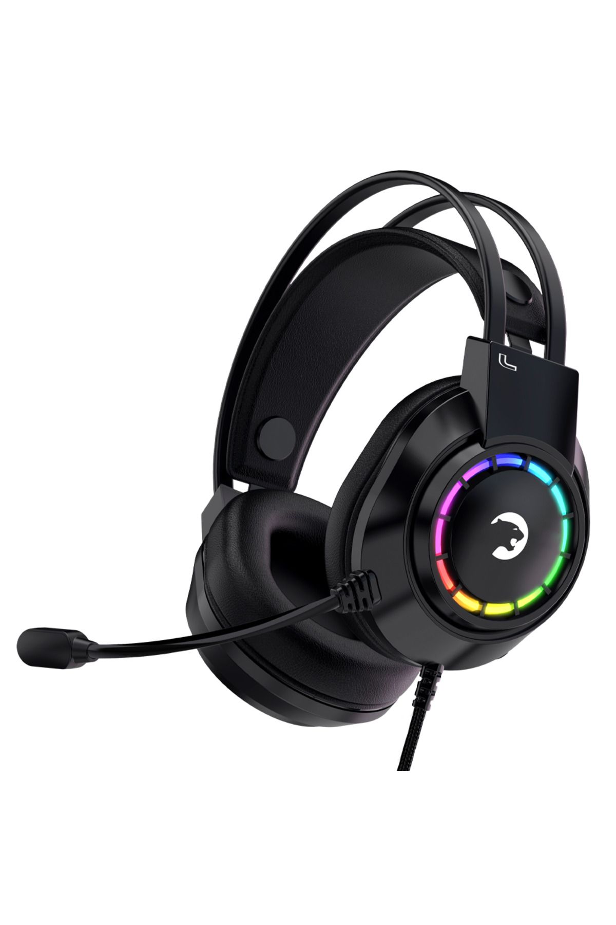 Gamepower Voldon Siyah 7.1Surround Rainbow Ga...