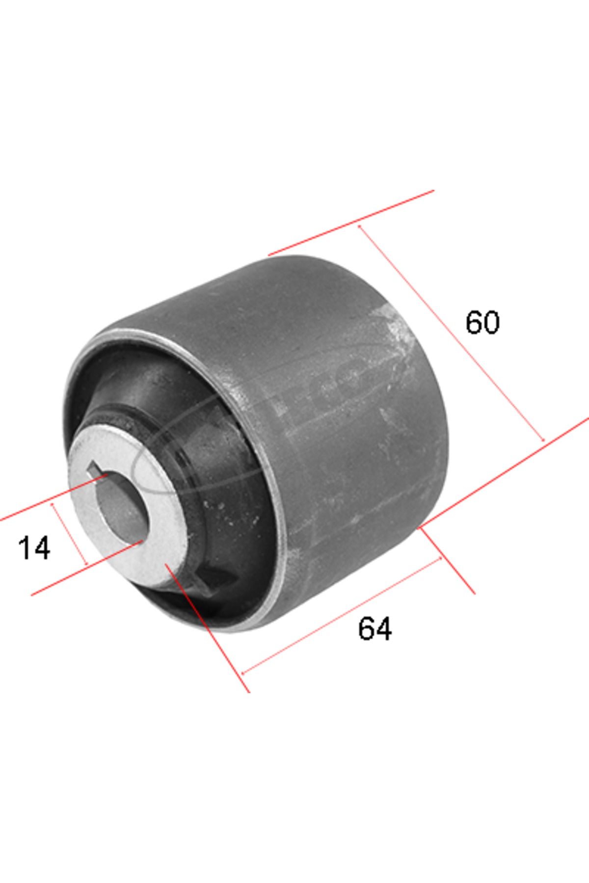 CORTECO 80005438 Sag/sol OnSalincak Arka Burc...