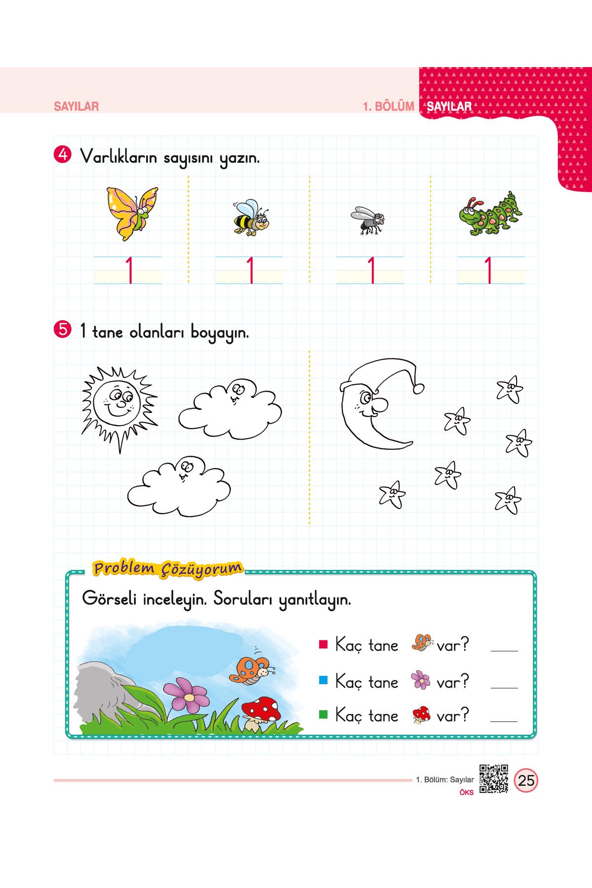 1. Sınıf Okuma Yazma Seti – Matematik Yolculuğu - 1. Dönem