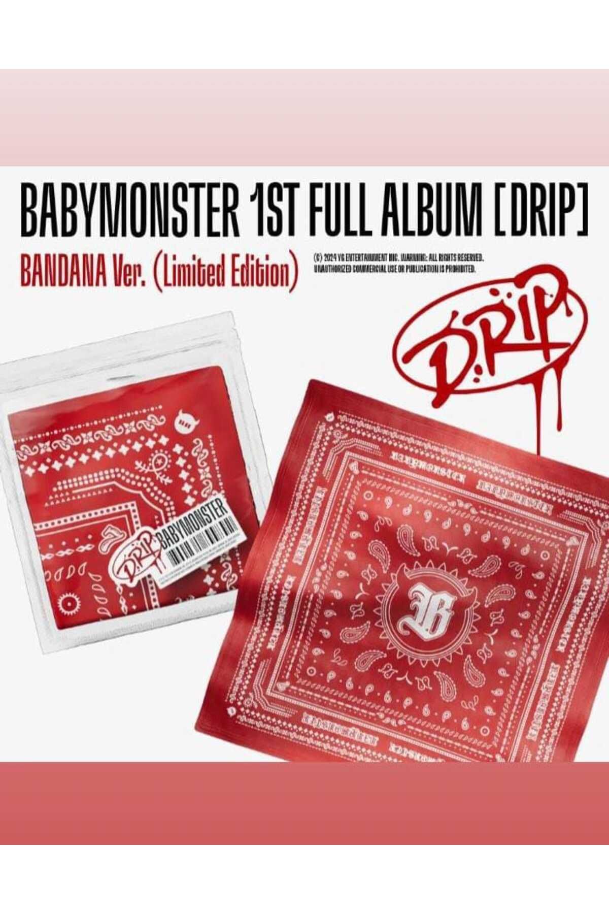 tays store Babymonster - DripLimited Bandana...