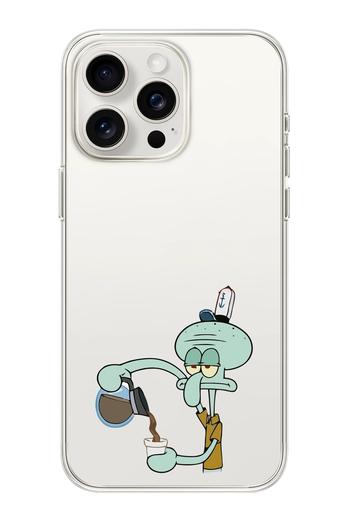 Elorakılıf Iphone 16 Pro MaxUyumlu Squidward...