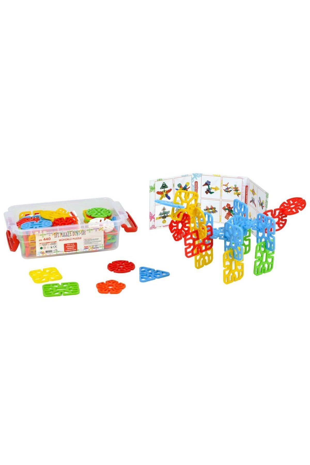 Efe Toys 440 280 ParçaMühürlü Geometrik Puzzl...