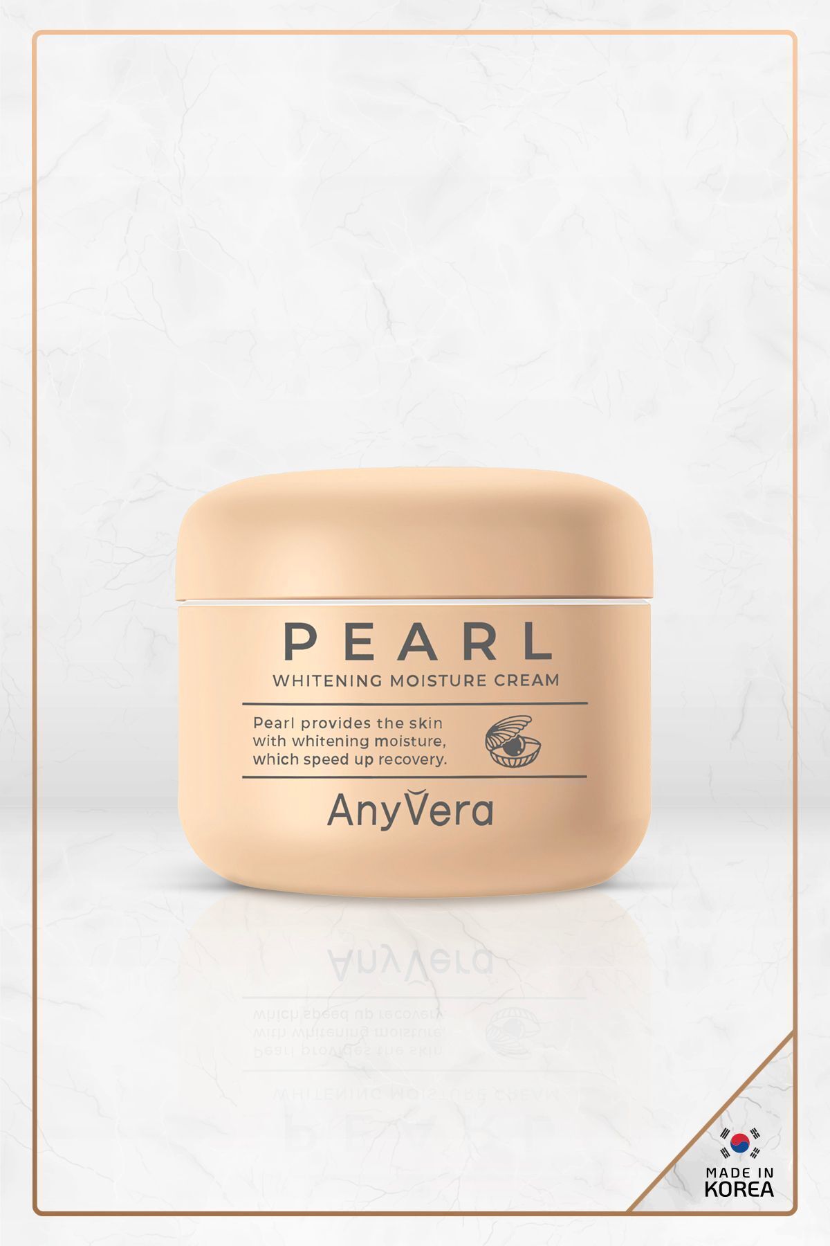 Anyvera Leke Karşıtı Aydınlatıcı Nemlendirici Pearl Krem Made In Korea