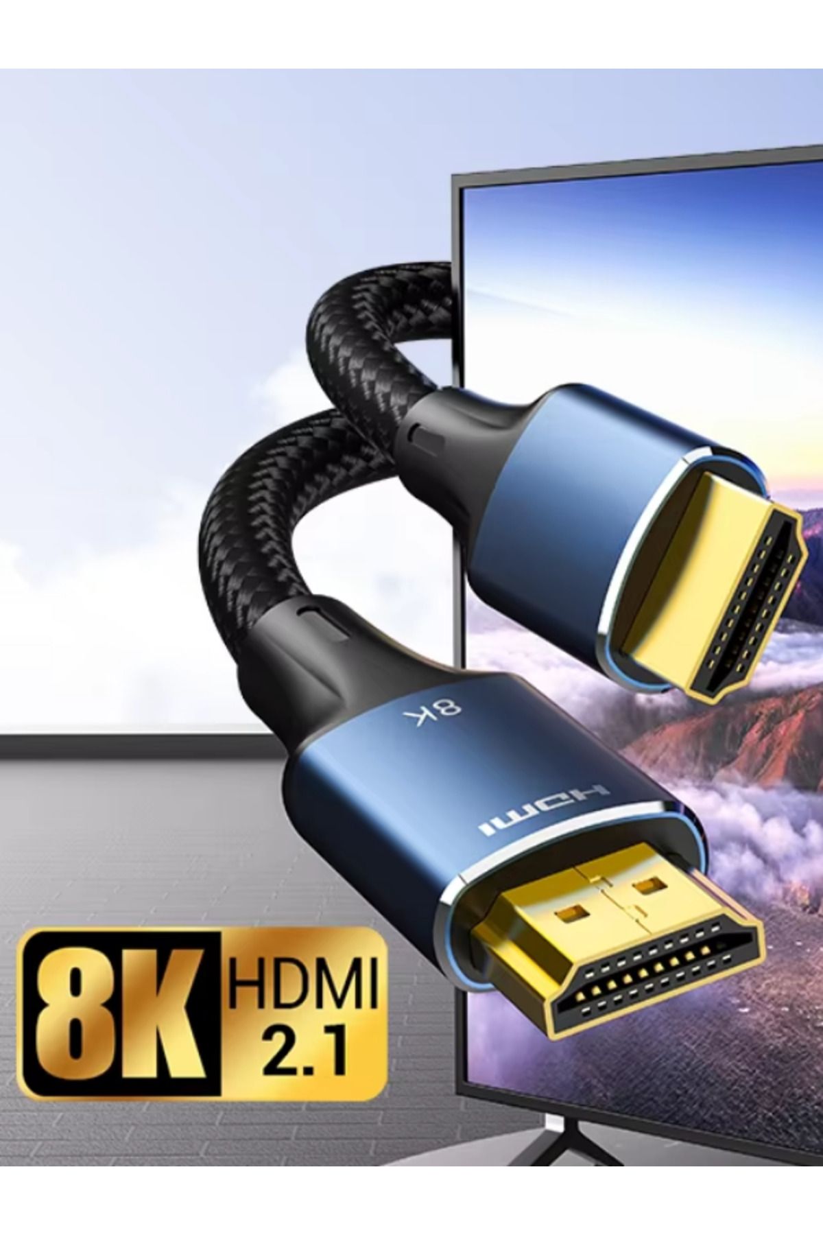 Smith 8K HDMI Hdmı HdmiKablosu 2.1v Kablosu P...