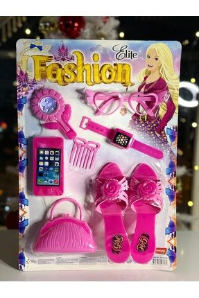 TERLİKLİ AKSESUARLI KIZ MODA SETİ Image 0