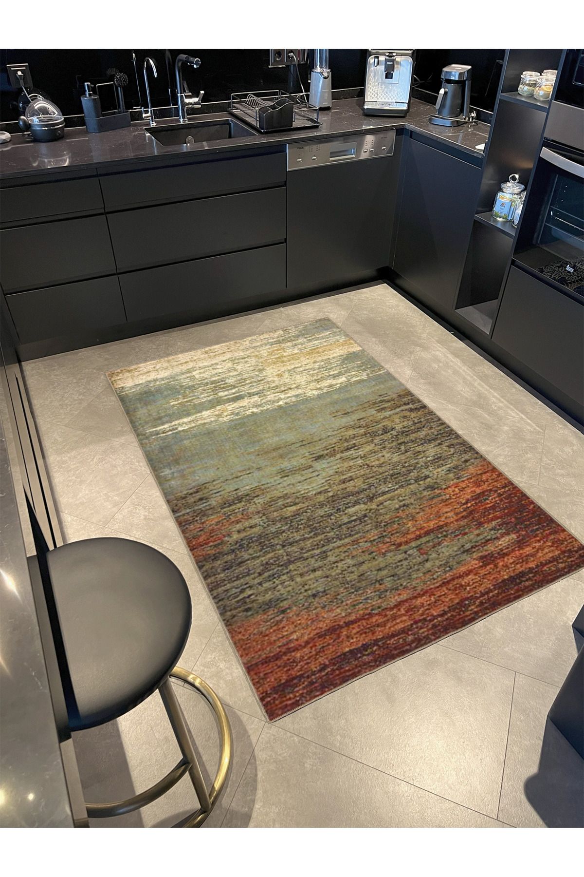 Rugs Modern Halı GelenekselPastel Boyalı Dese...