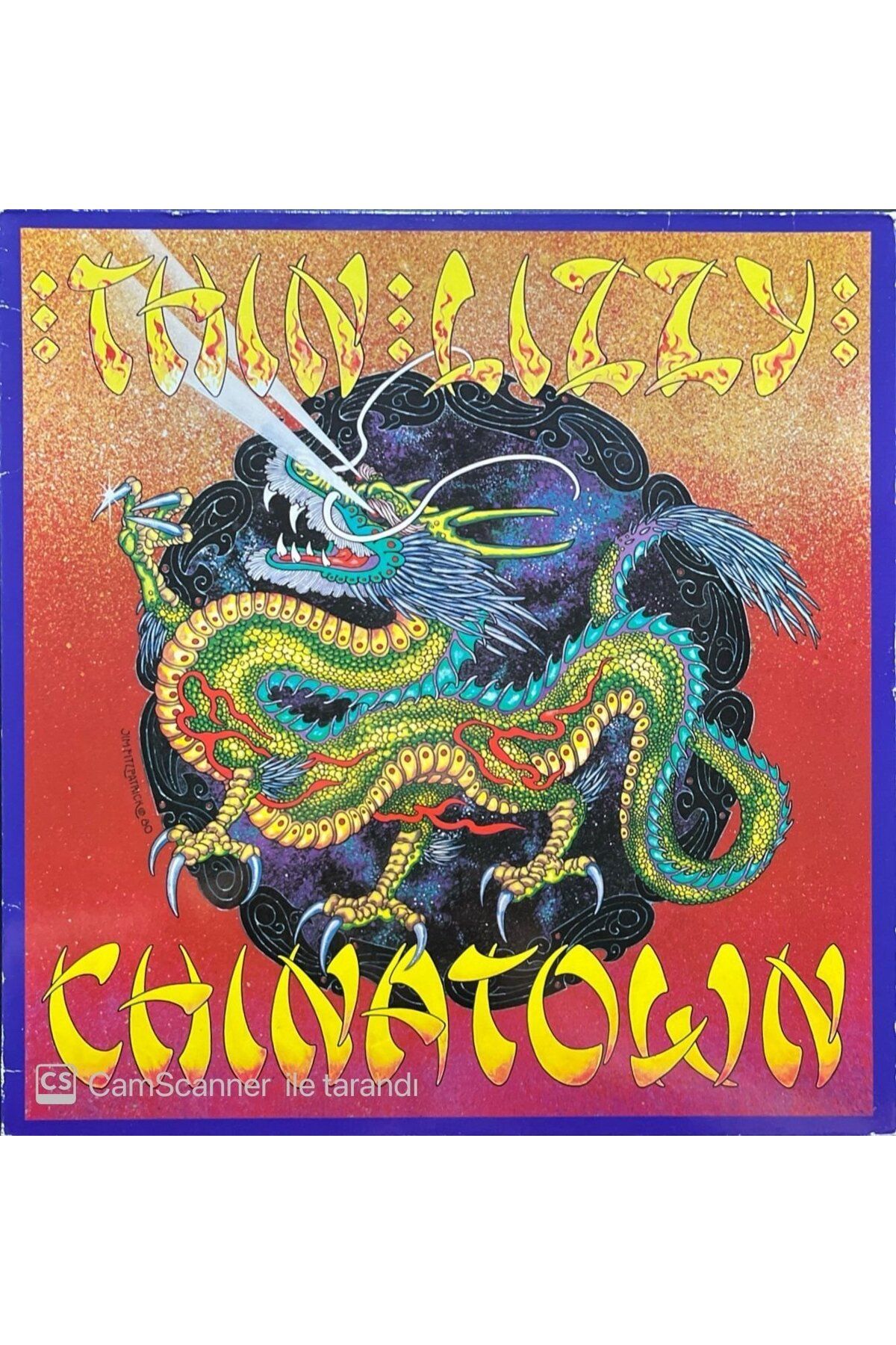 Plak İstasyonu Thin LizzyChinatown LP Plak