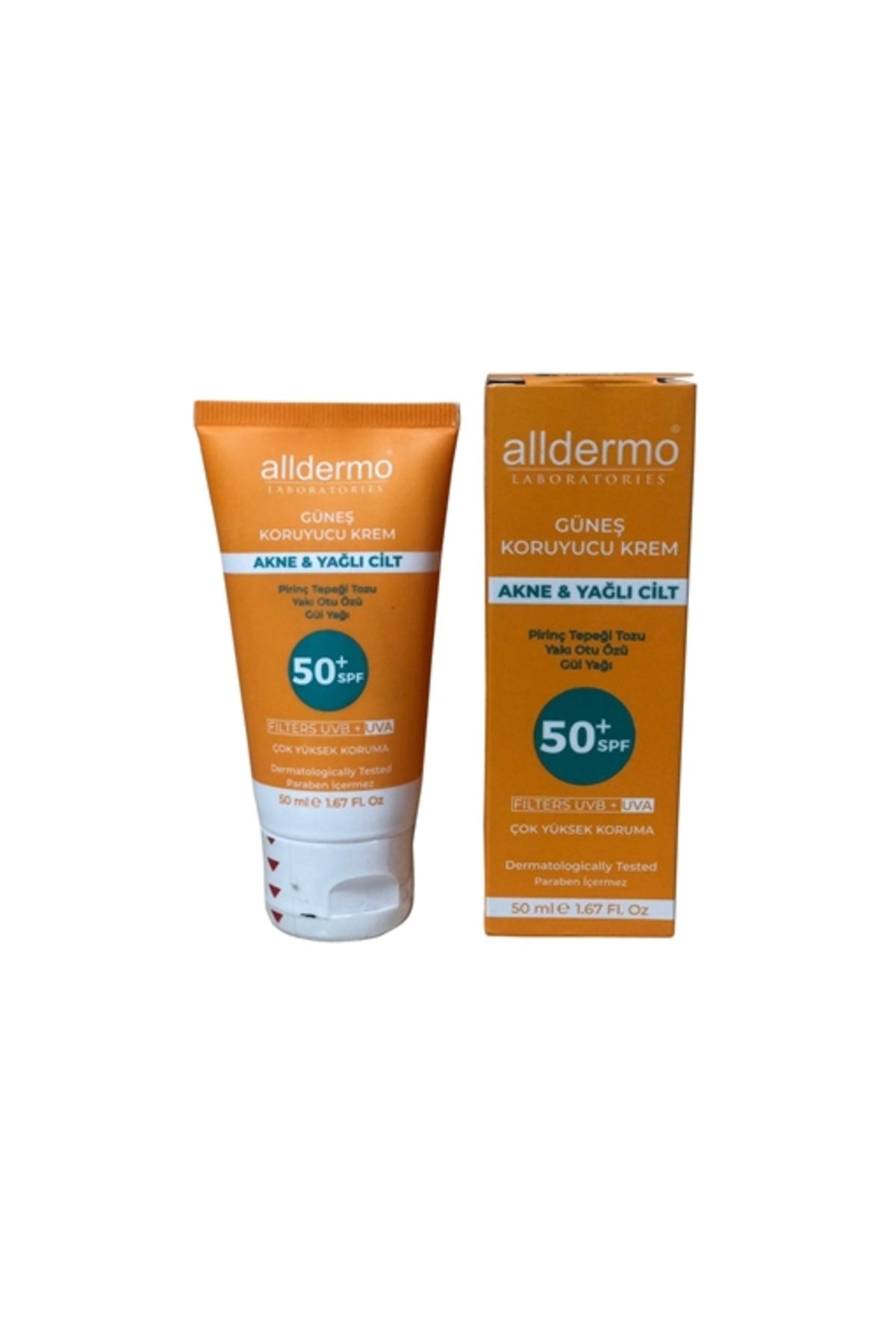 Alldermo Spf 50 Akne KarşıtıVe Yağlı Ciltler...