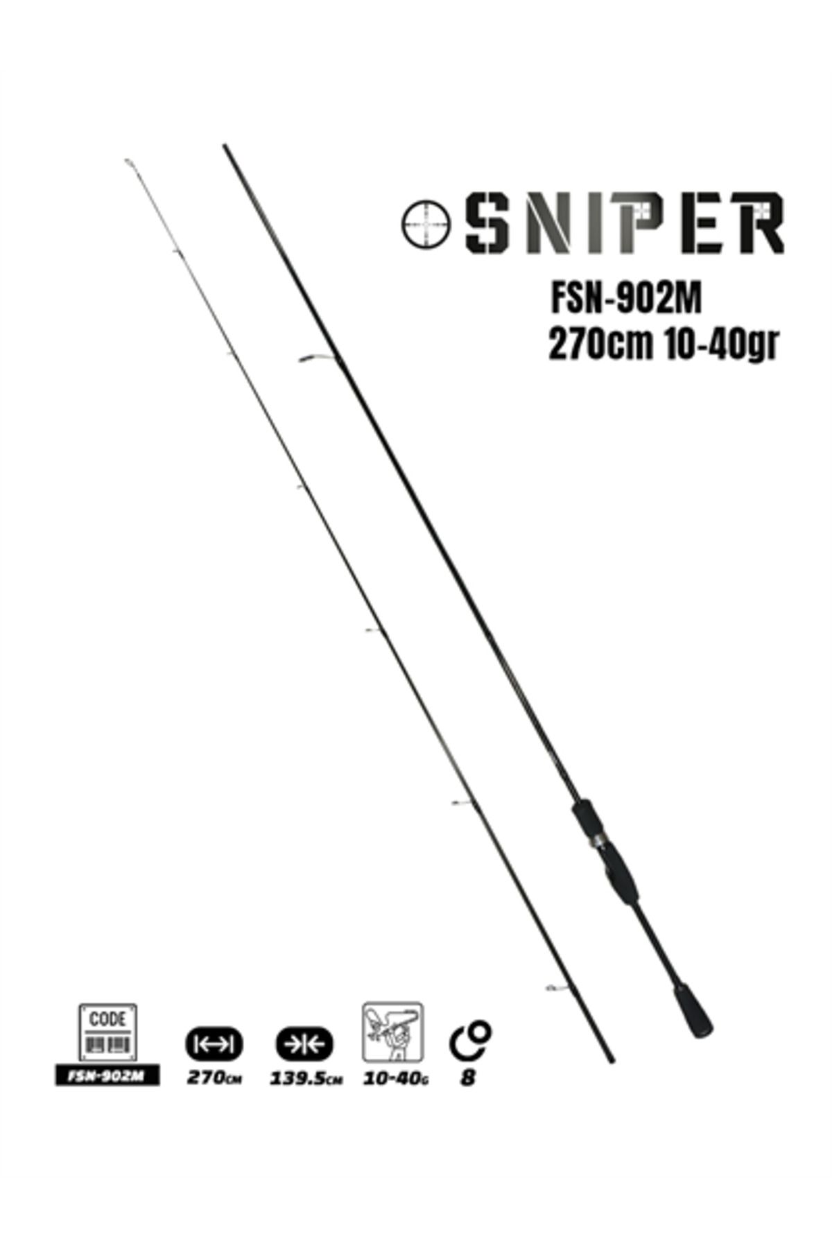 Fujin Sniper 270cm 10-40grSpin Kamış FSN-902M