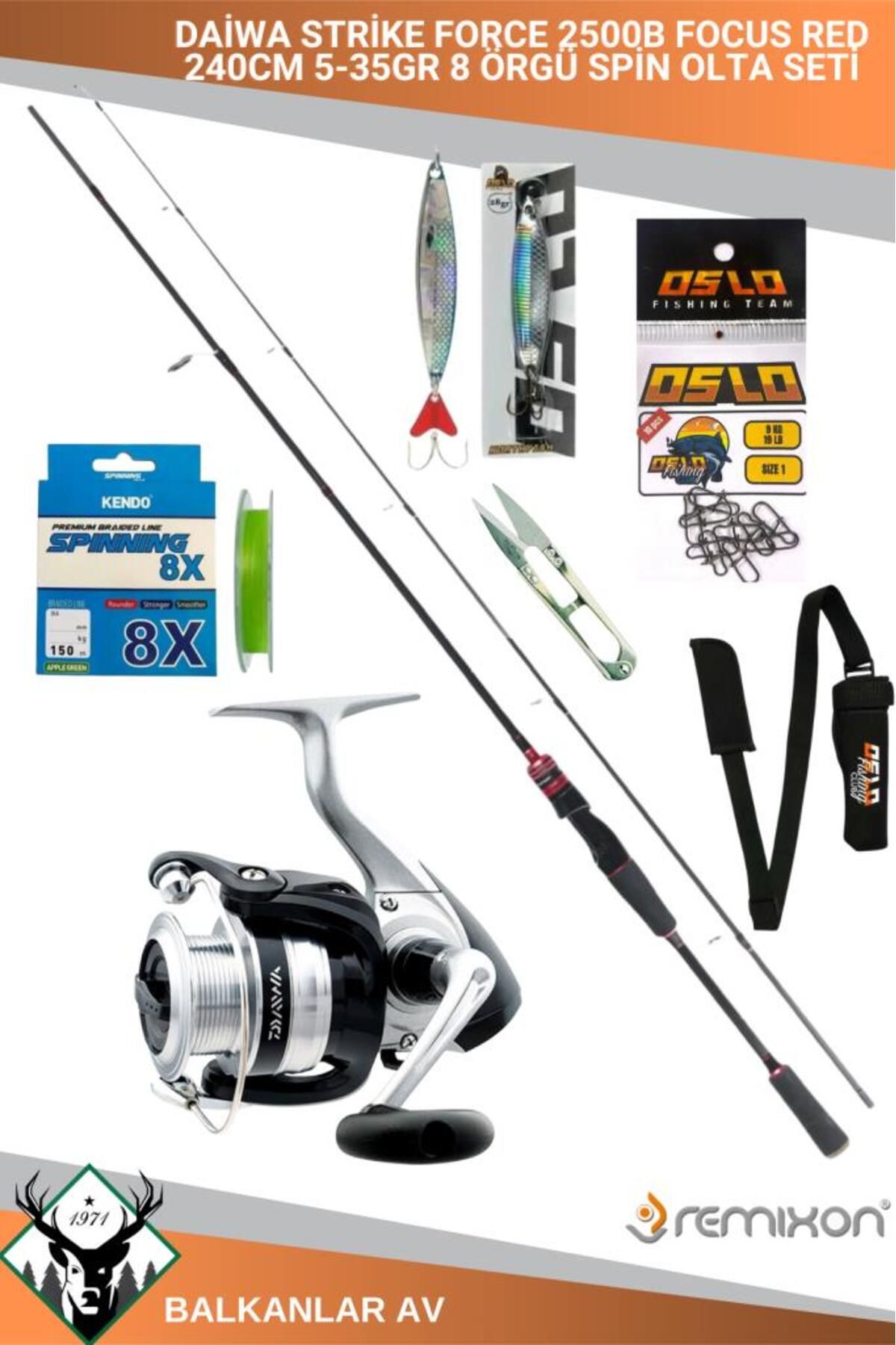 DAIWA Strike Force 2500BFocus RED 240cm 5-35g...