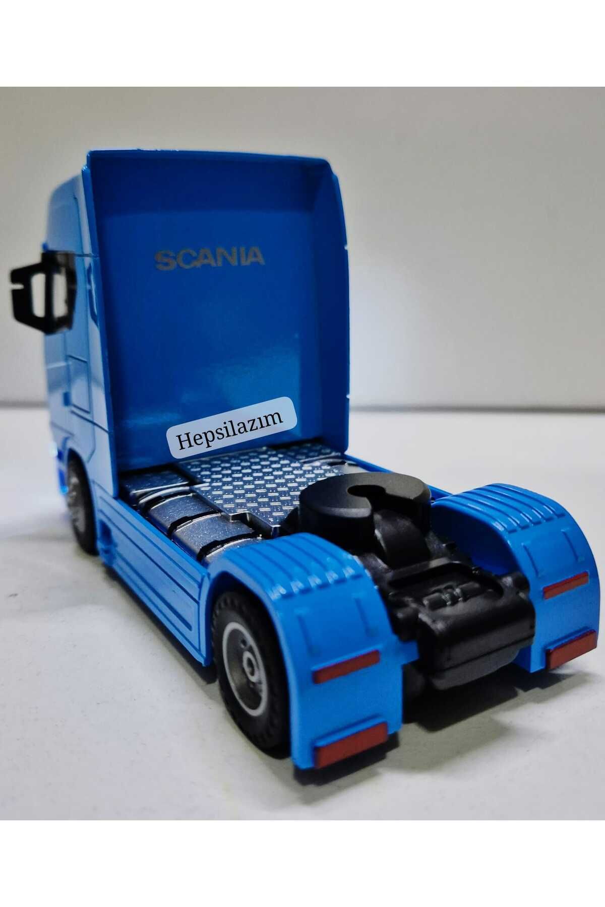 Scania Kafa Oyuncak Tır V8 R730 Taşıyıcı Scania Kupa S-770 Model Diecast 12 Cm Maket Koleksiyon