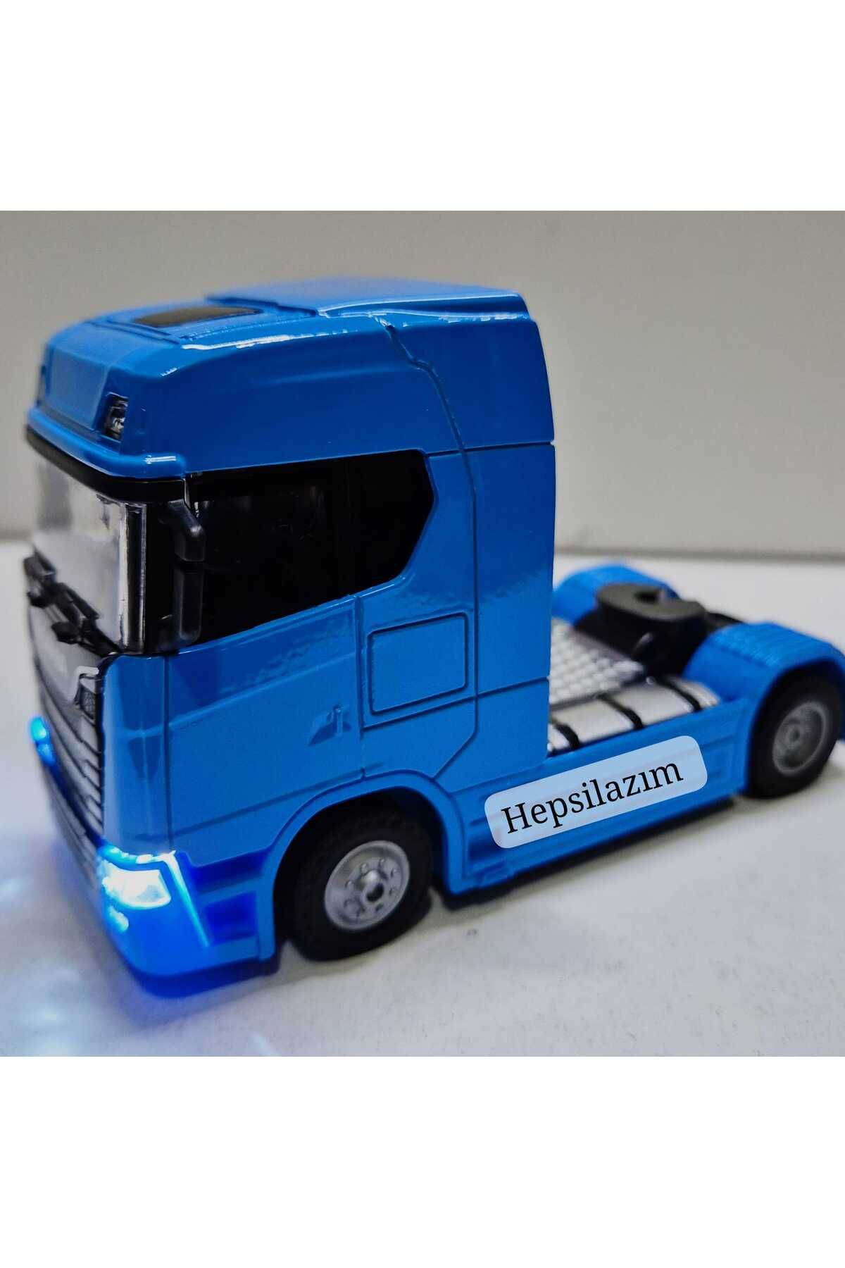 Scania Kafa Oyuncak Tır V8 R730 Taşıyıcı Scania Kupa S-770 Model Diecast 12 Cm Maket Koleksiyon