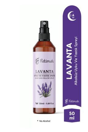 Doğal Lavanta Kokulu Alkolsüz Uyku ve Yastık Spreyi Natural Sleep And Pıllow Spray 50 ml Image 0