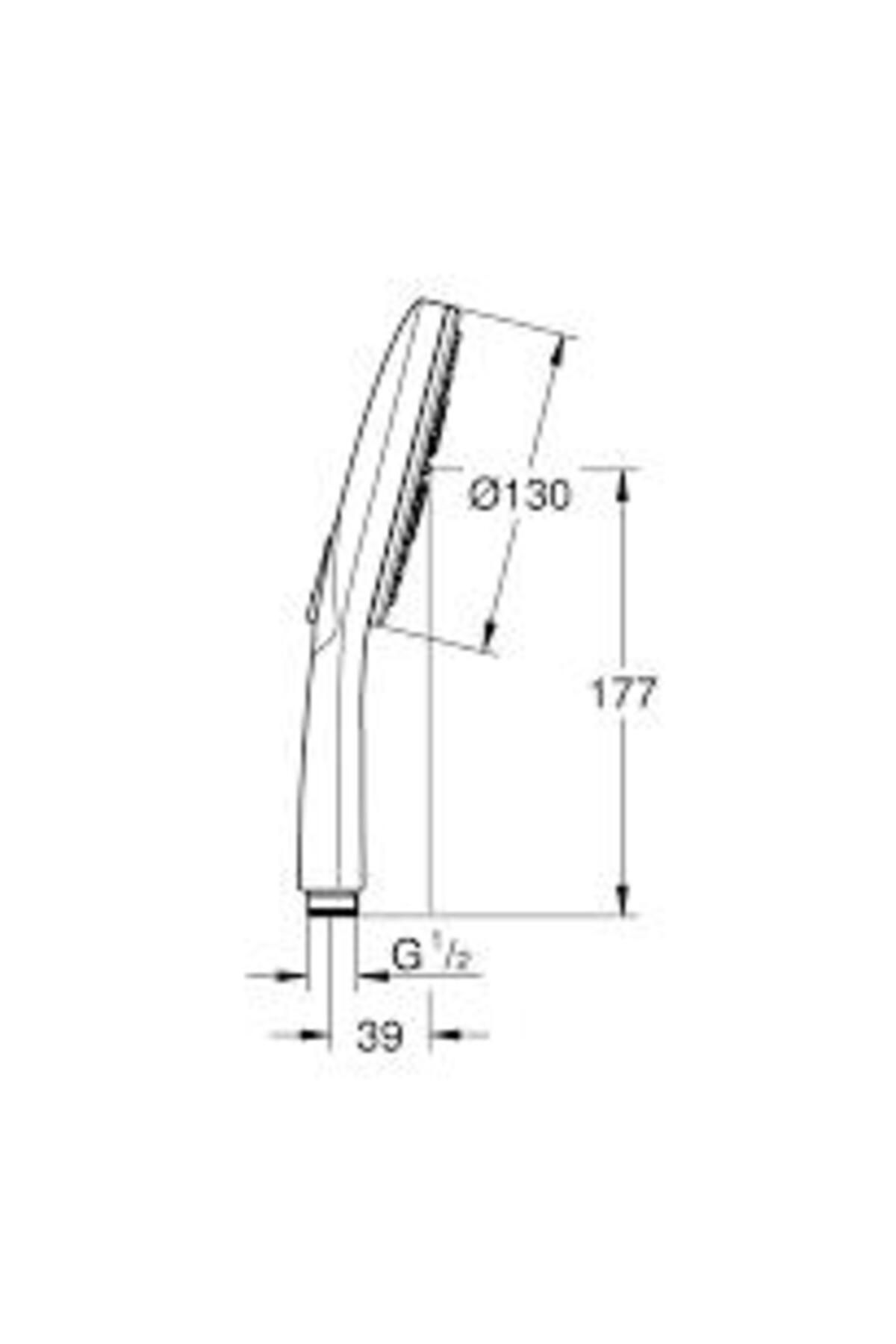 Rainshower Smartactive 130 El Duşu 3 Akışlı - 26574al0