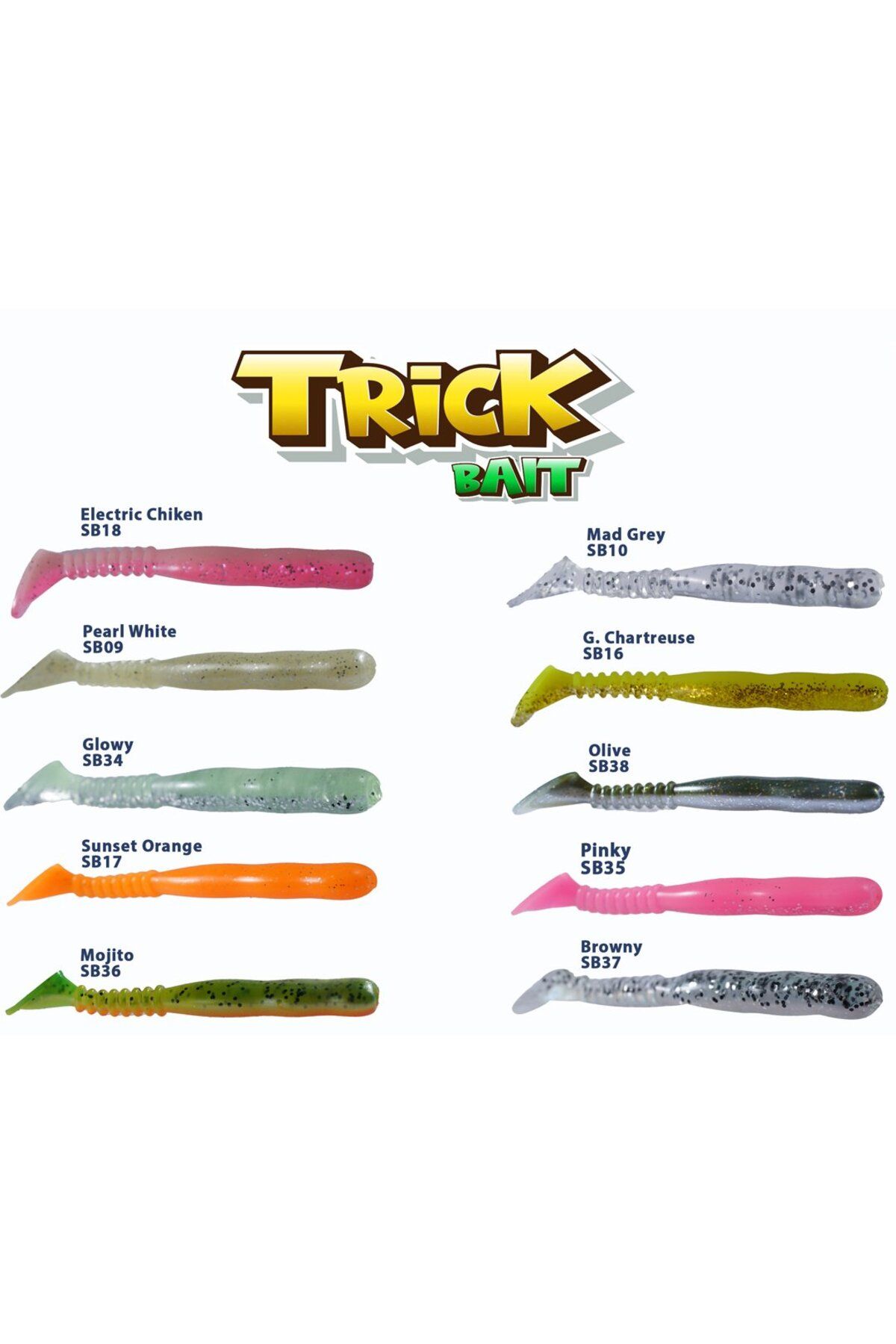 Fujin Trick Bait 9Cm SilikonBalik Glowy