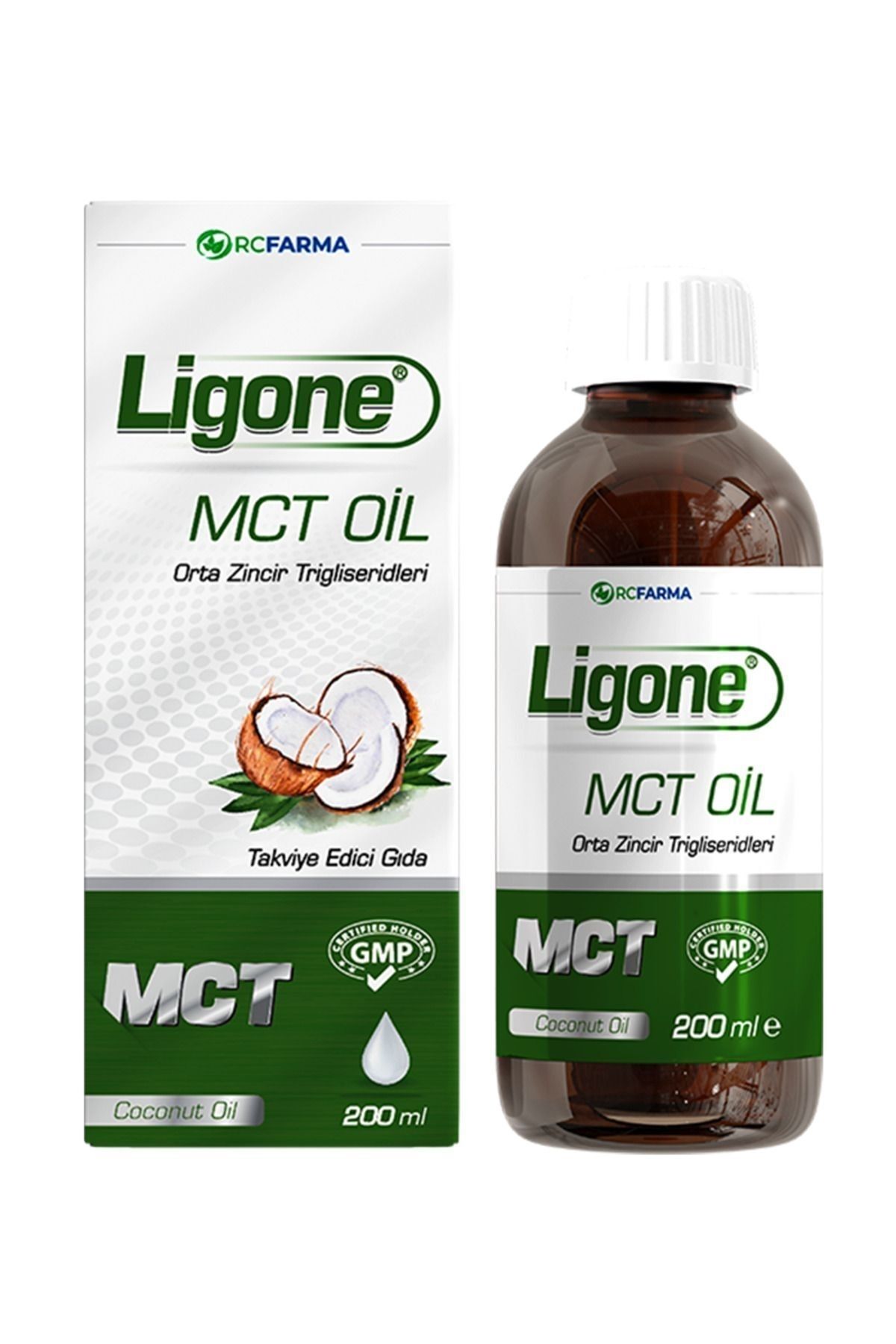 RcfarmaLigone Mct Oil 200 Ml