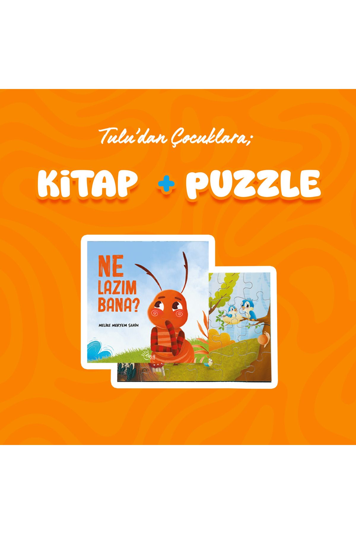 TULU KİTAP NE LAZIM BANAKİTABI + PUZZLE SETİ