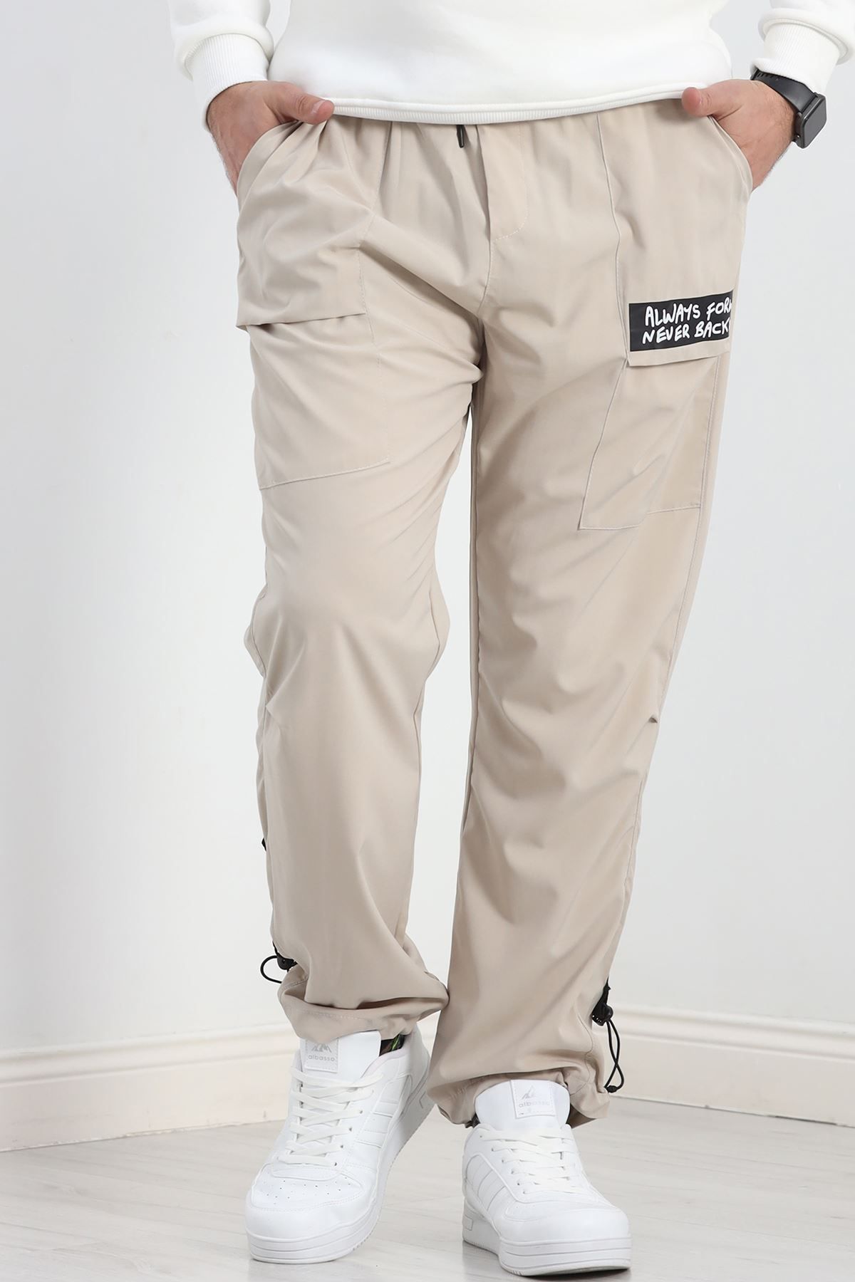 gold Paraşüt Kumaş Jogger Alt Taş - 19377.1874.