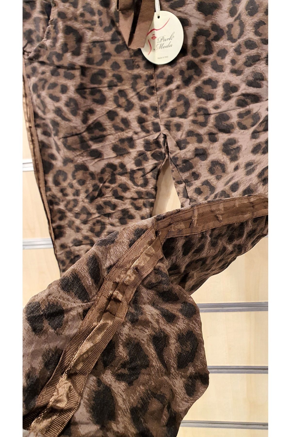 LEOPAR DESEN İTALYAN PANTOLON