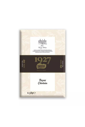 1927 Beyaz Kuvertür 2,5kg Image 0