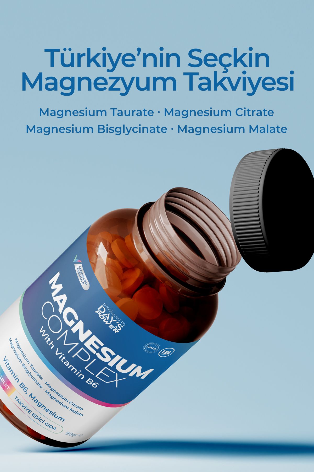 Magnesıum Complex 60 × 1500 mg Tablet