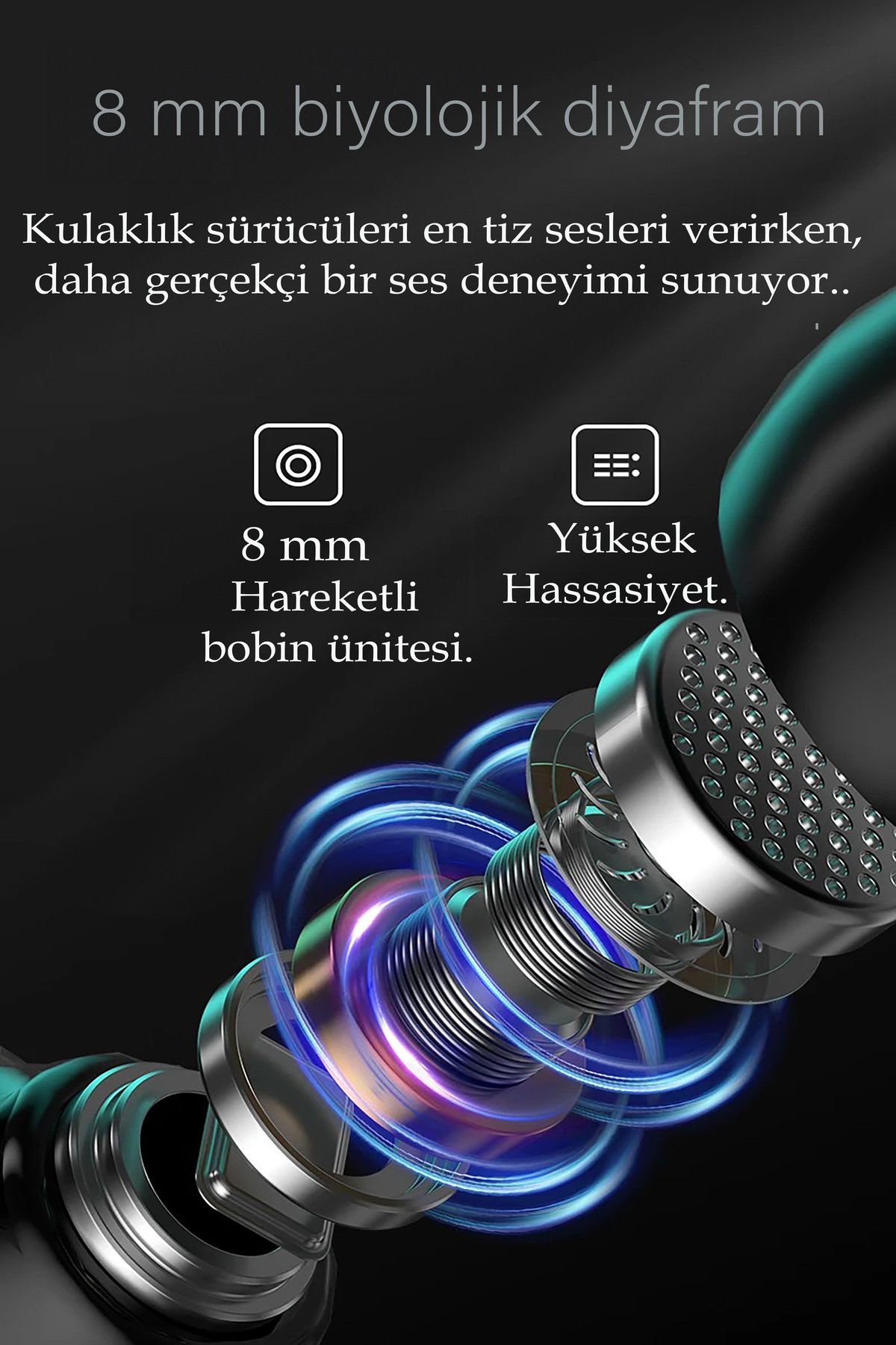 TECH MDX-08 GAME Led Işıklı Oyuncu  Bluetooth Kulaklık