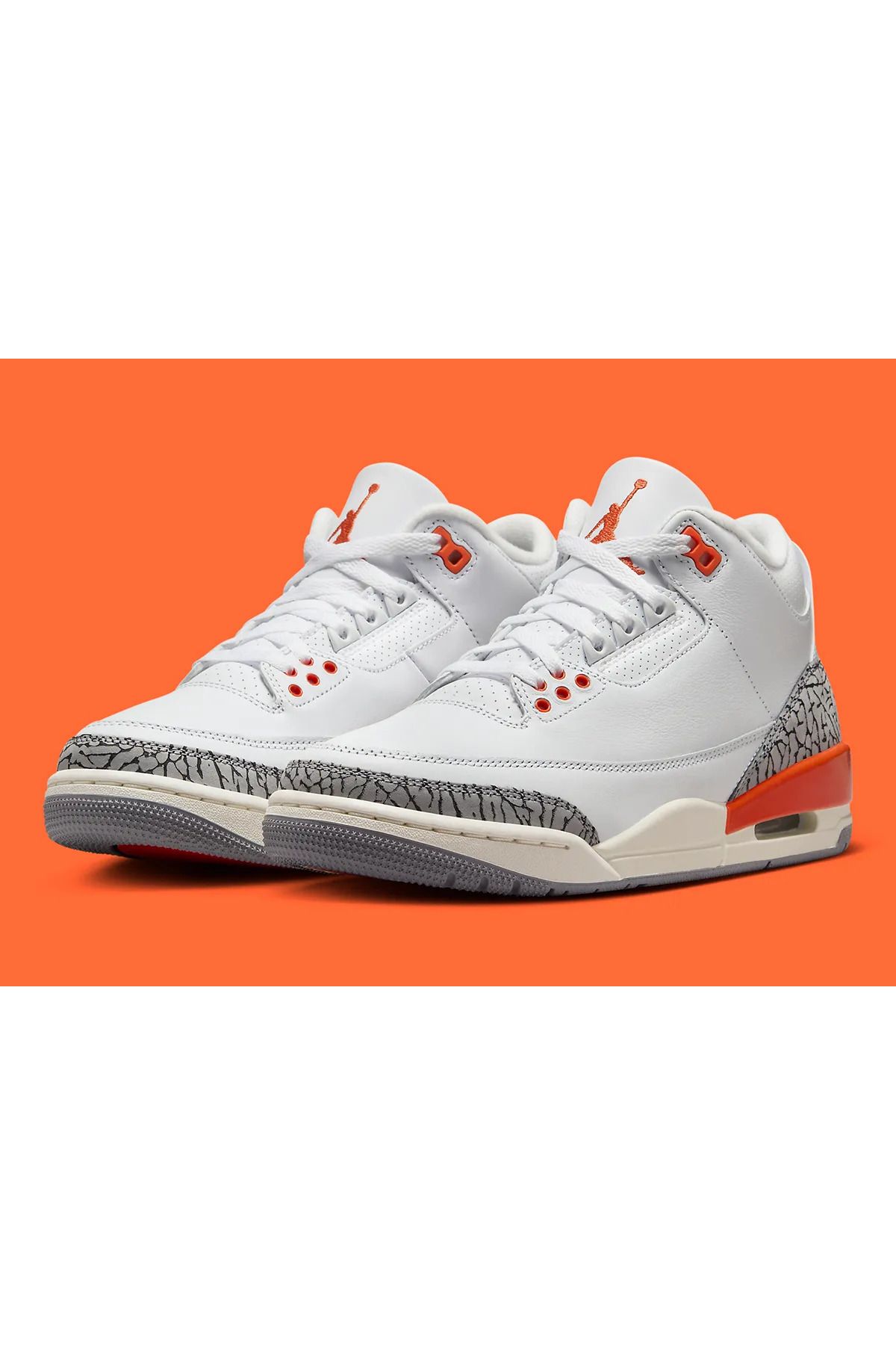 Nike Air Jordan 3 RetroGeorgia Peach Orange W...