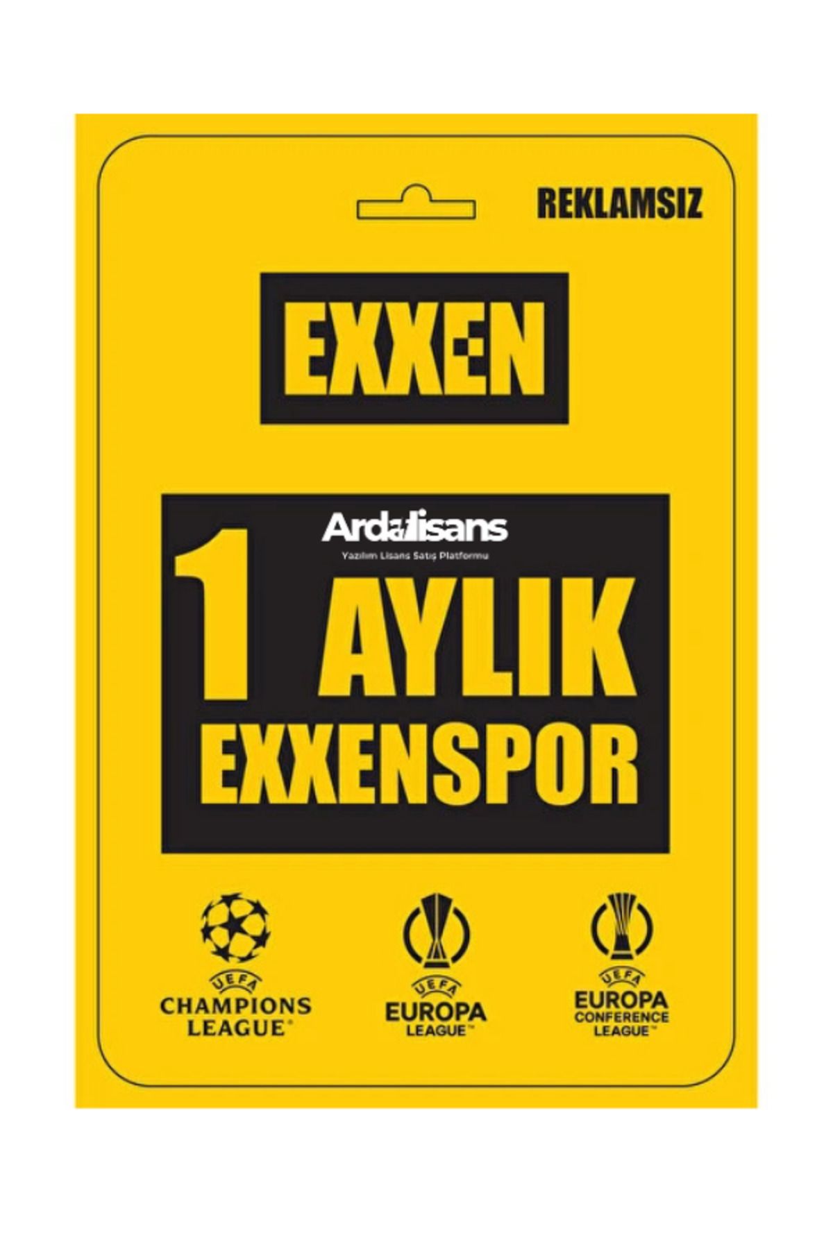 Exxen  Spor Paketi ÜyelikKodu Dijital 1 Aylık...