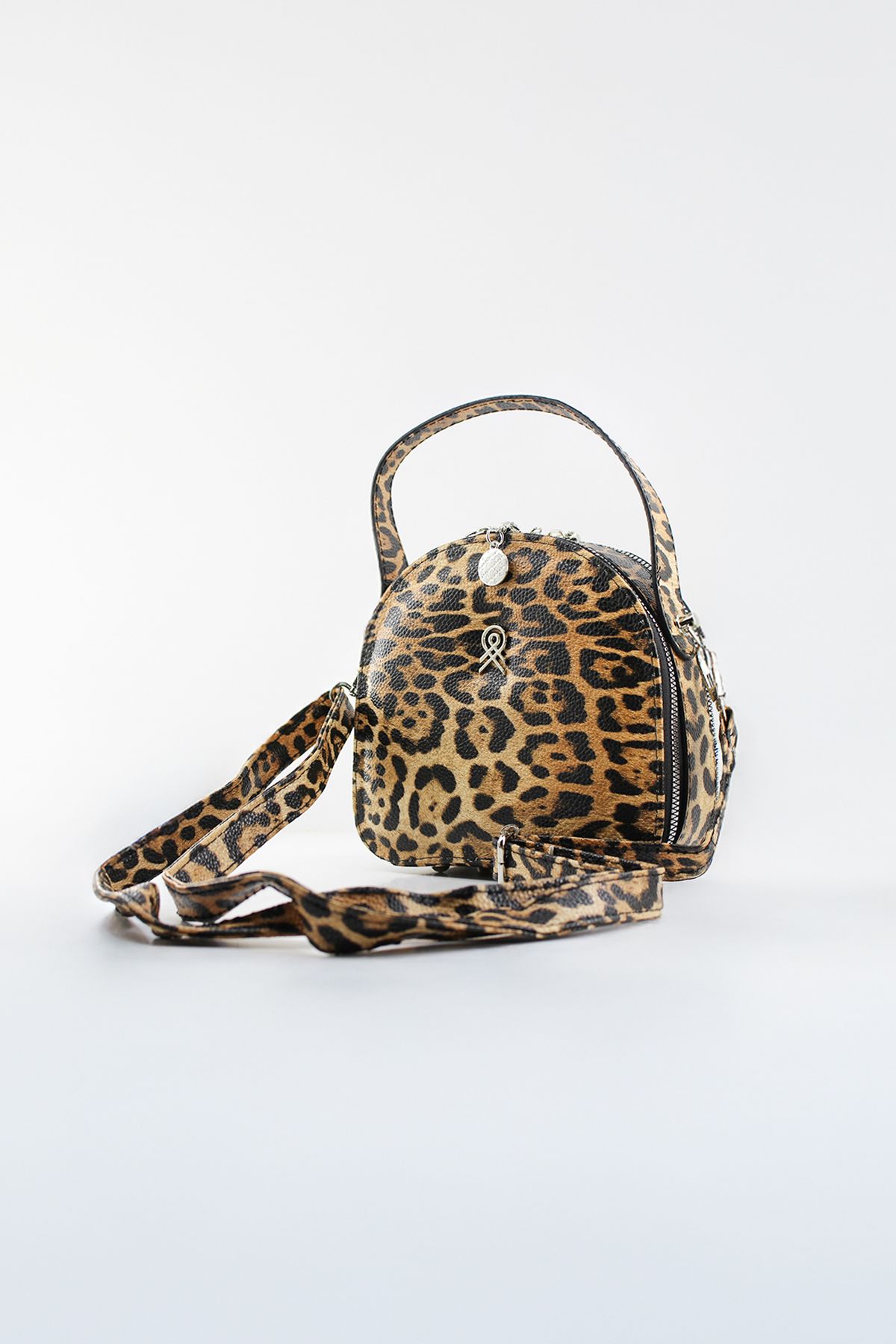 Cordon Bags Leopar DesenliMini Kol ve Çapraz...