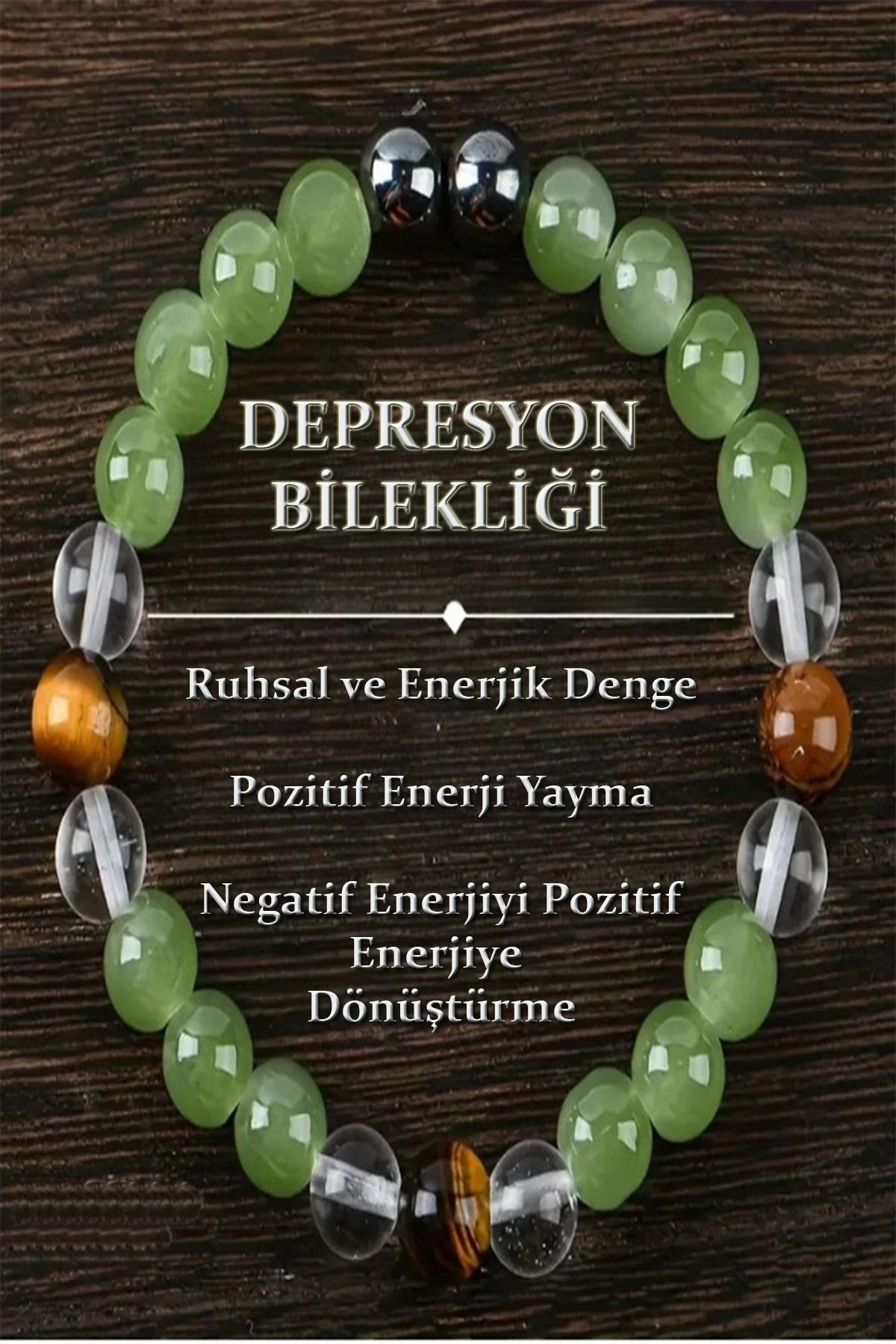 Nelleovana Depresyona KarşıDoğal Taş Bileklik...