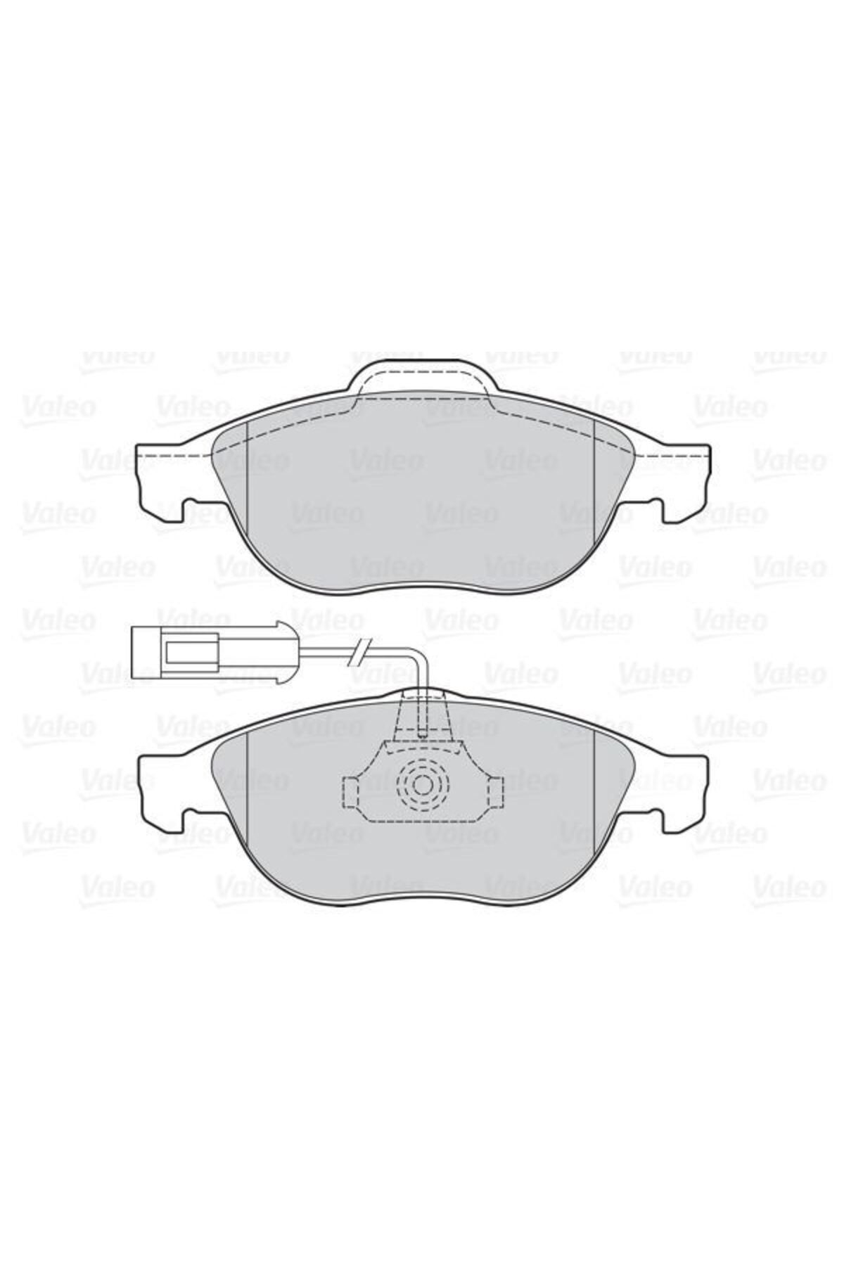 Valeo ÖN BALATA FİŞLİ ALFAROMEO 156 1.6-1.8 2...