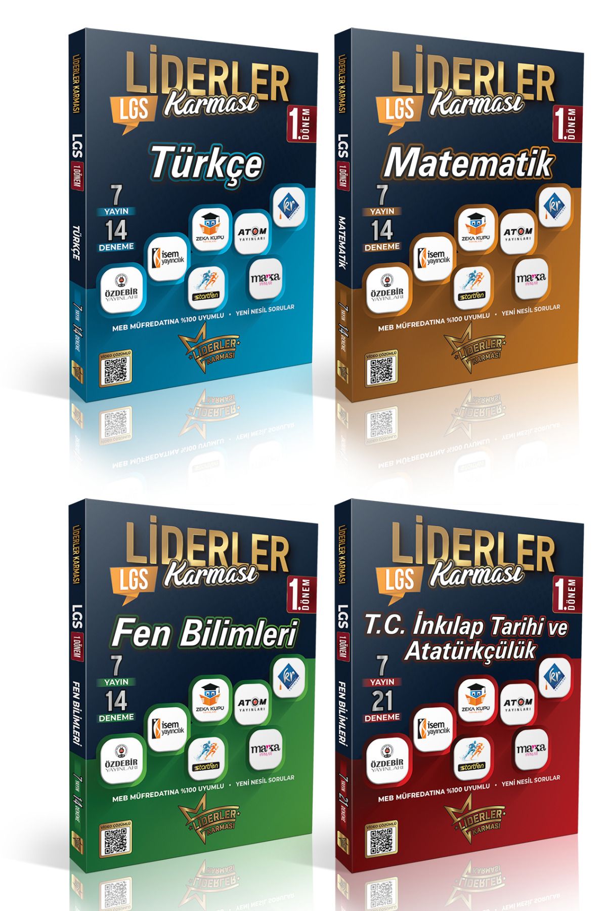 LİDERLER KARMASI 2025 LGS 1.Dönem Türkçe Mate...