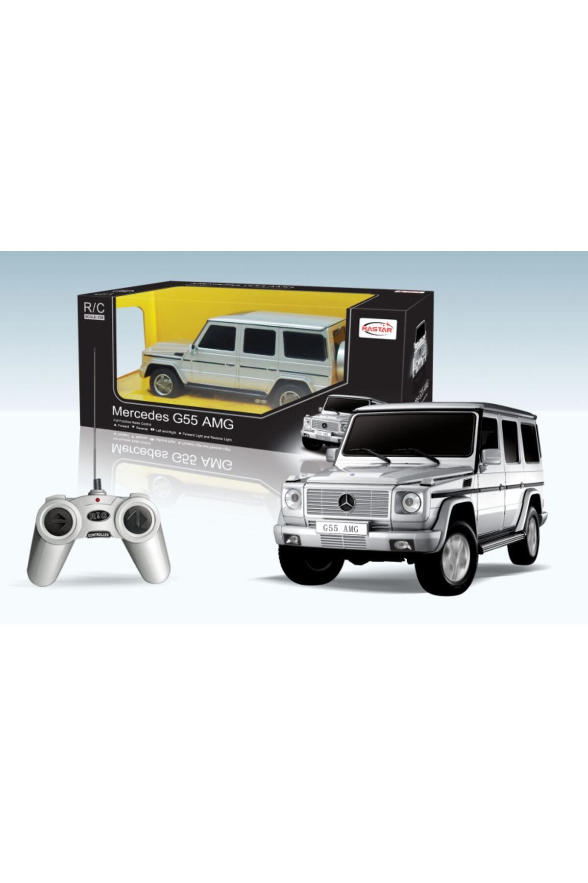 Cold Easy Rastar, Siyah Renk,Mercedes G55 AMG...