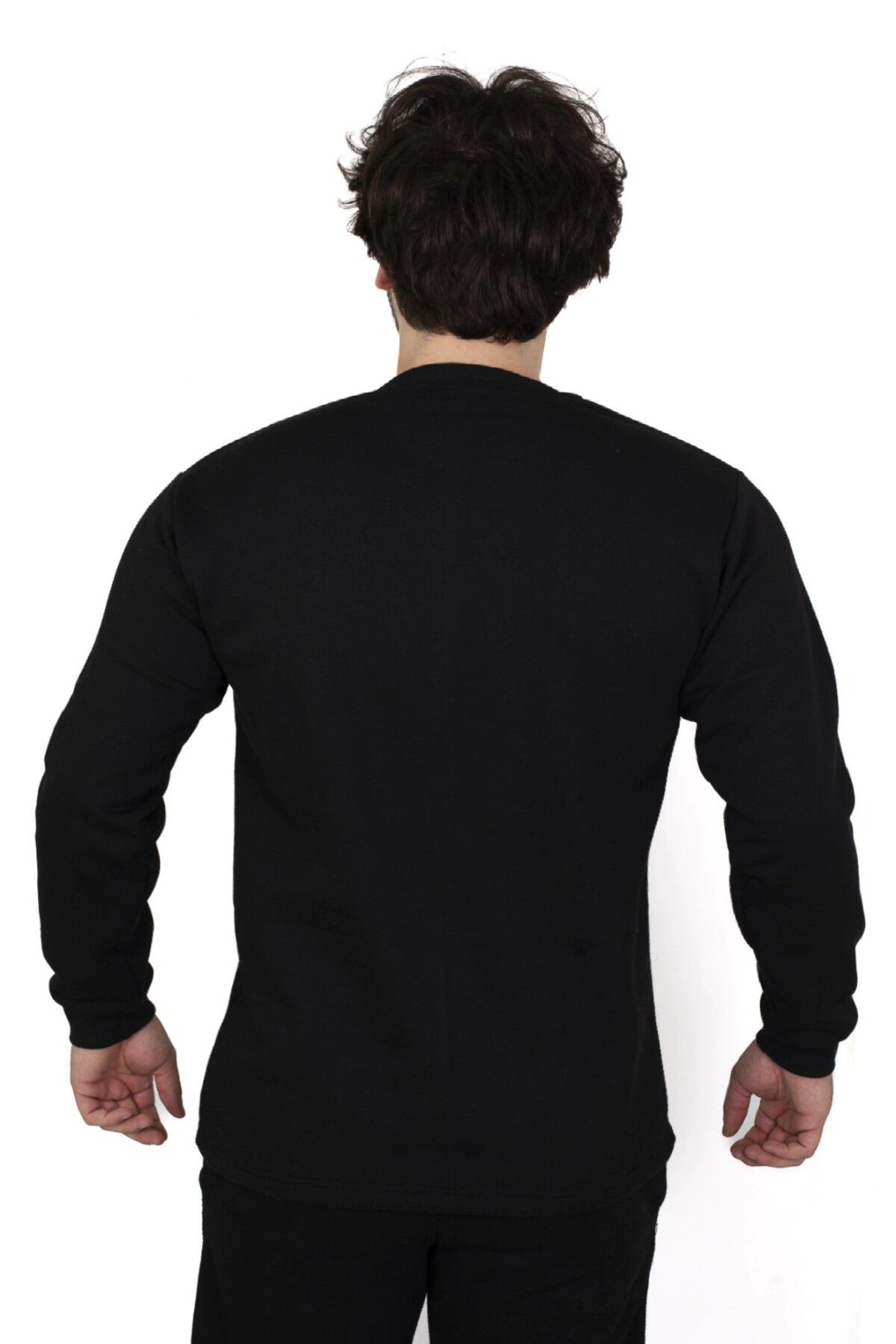 İki İplik Basic Sweatshirt Rahat Kesim