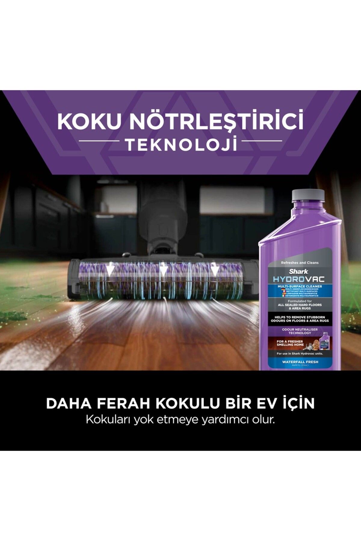 Hydrovac Pro Islak&kuru Şarjlı Silme ve Süpürme Makinesi Xl Shark Ninja